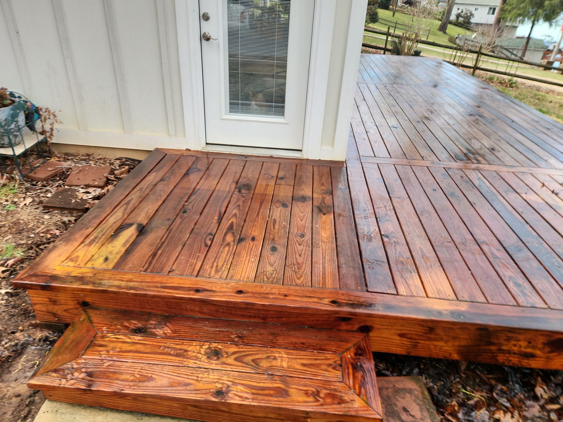Weathered Deck using Wood Sealant by DuraSeal