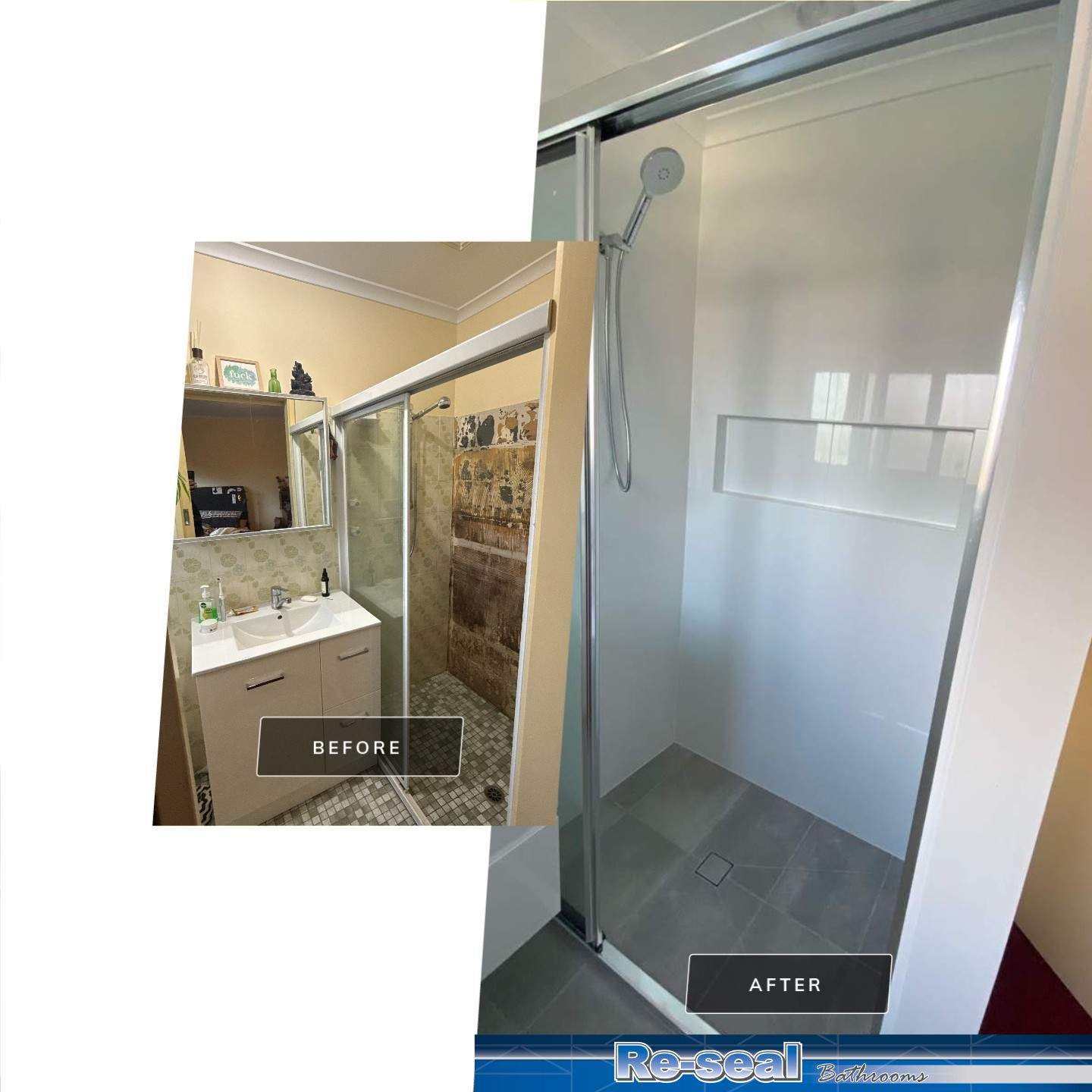 Budget Rental Property Bathroom Renovation, Wanniassa