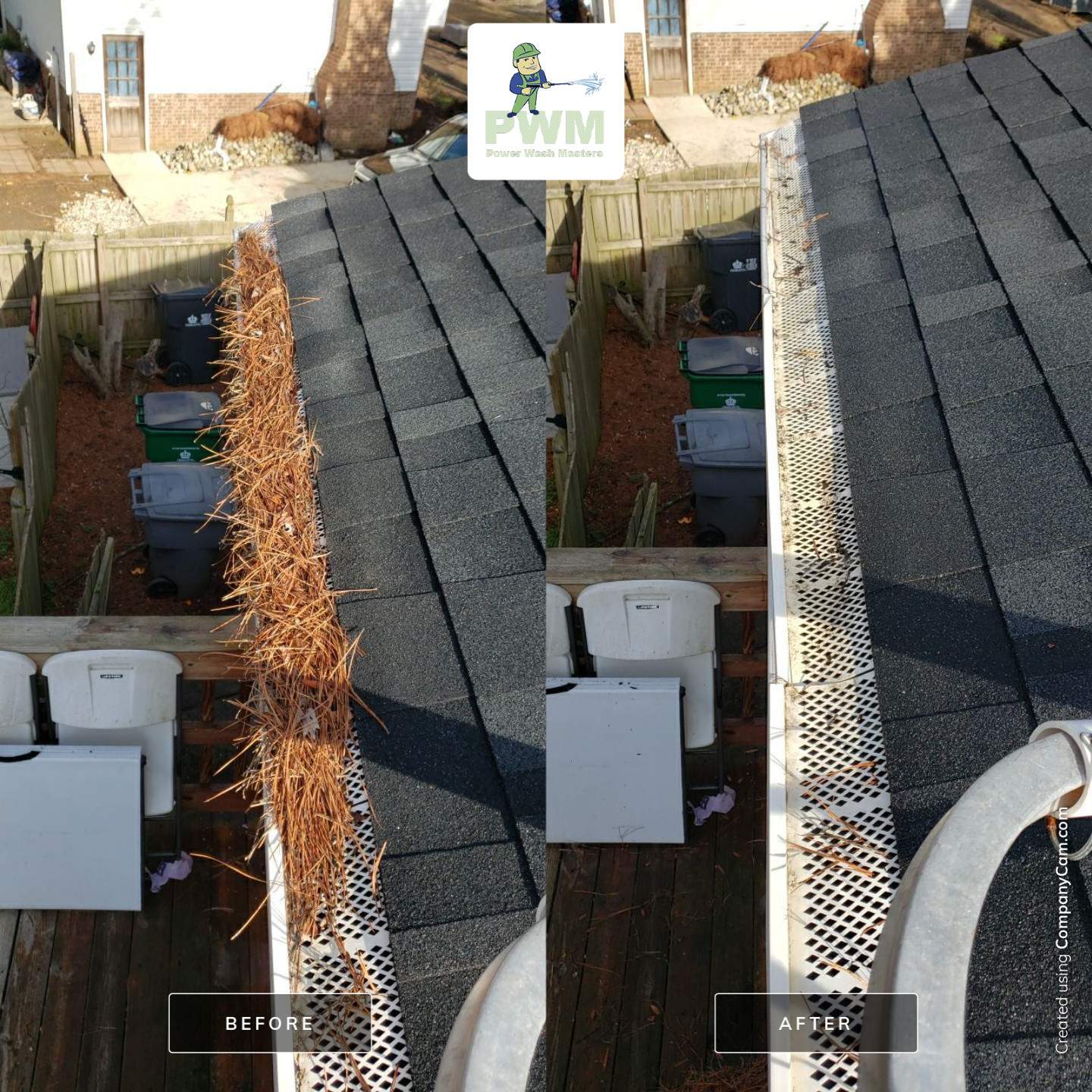 House Wash using cleaner by Power Wash Masters LLC