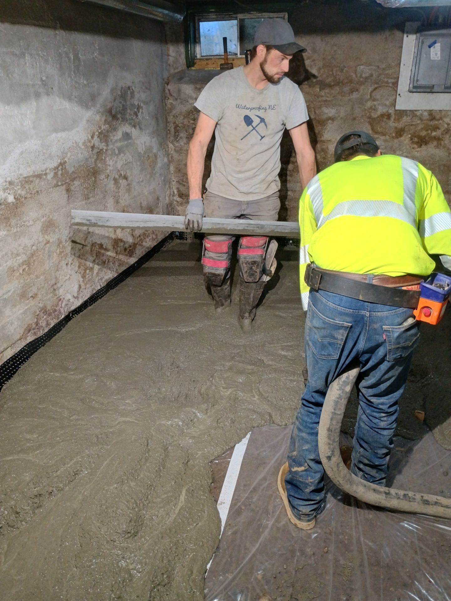 Basement Waterproofing Gone Wild by Waterproofing Northeast