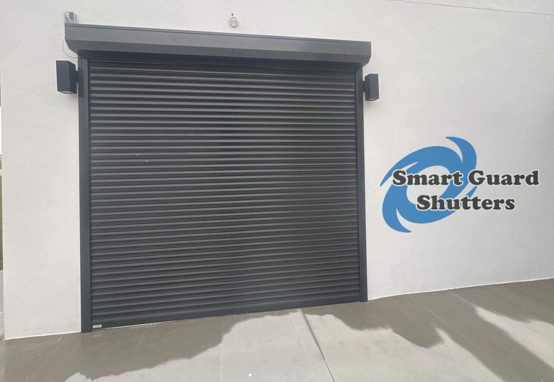 Rolling Shutter in Bronze by Smart Guard Shutters