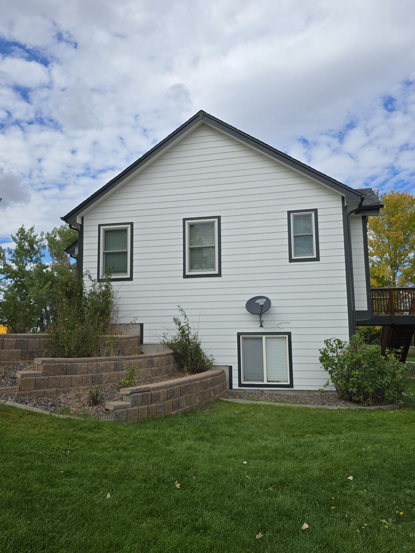 From Faded to Timeless: White & Black Exterior Renewal by J&M Painting LLC