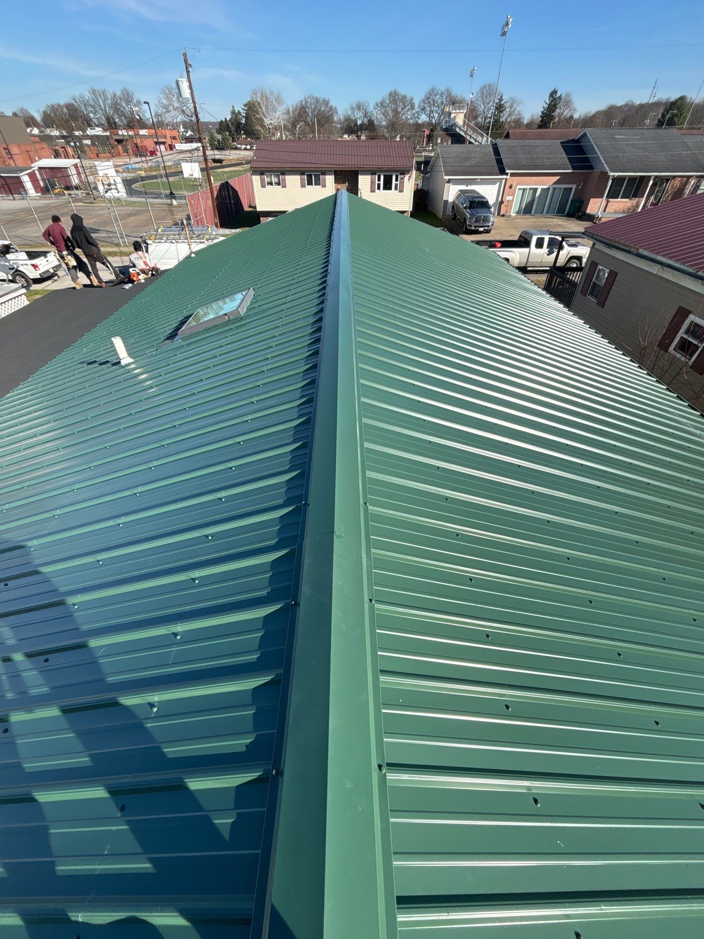 Residential Roofing Installation using Metal by Rainstoppers Roofing