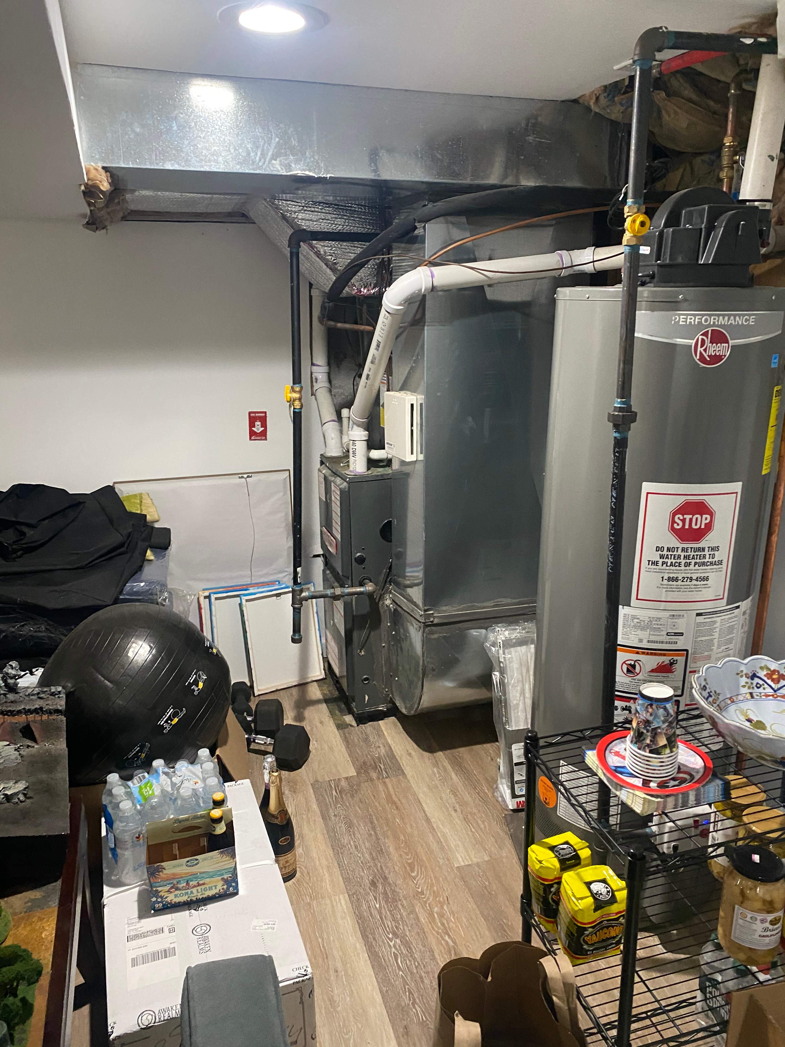 Interior French Drain Job in Lyndhurst, NJ by Pure Service Pro, LLC 