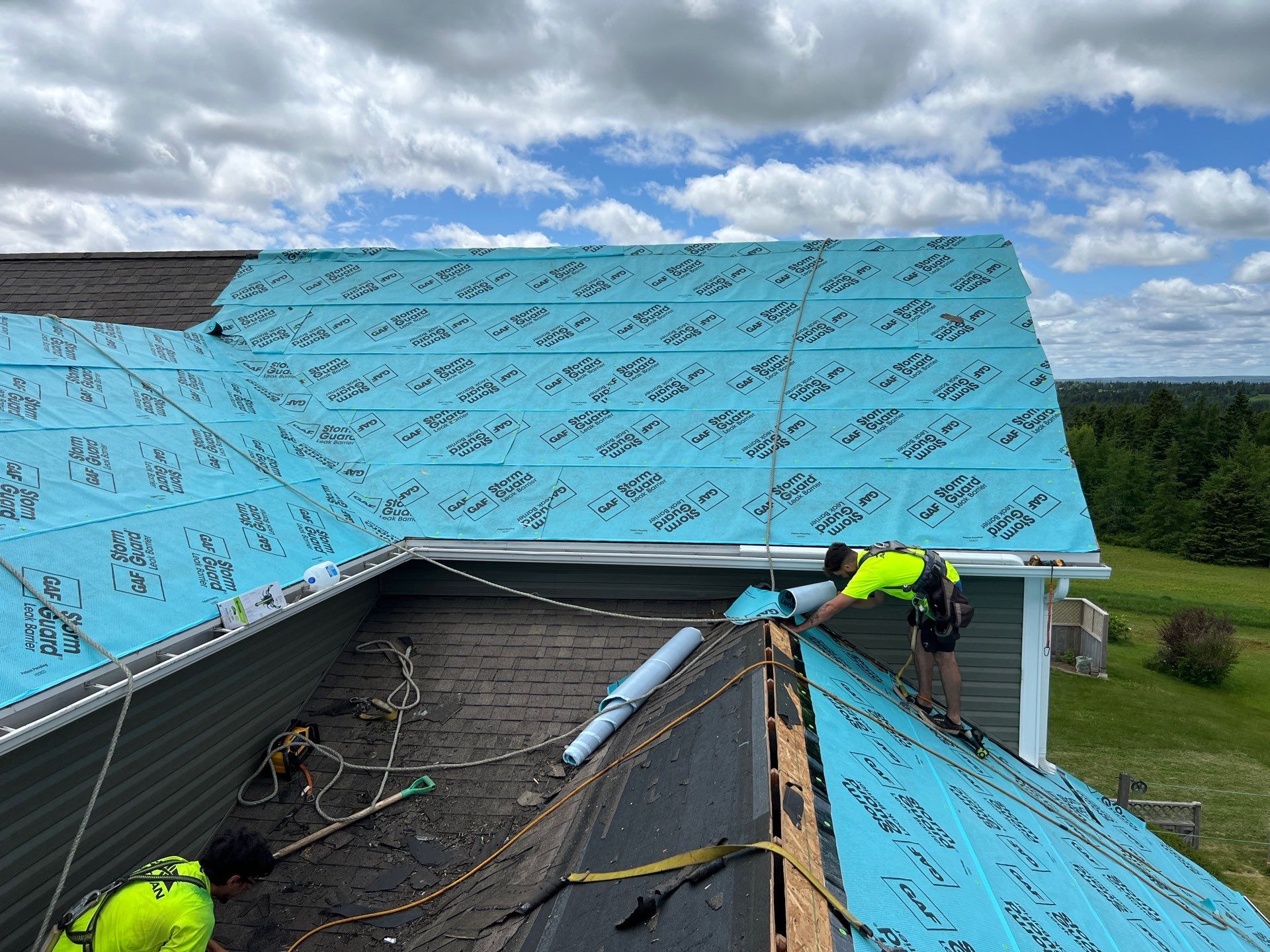 Residential Roofing Installation using Wakefield Bridge Steel Shingle by Ideal Steel by Artisan Roofing & Home Improvements Inc.