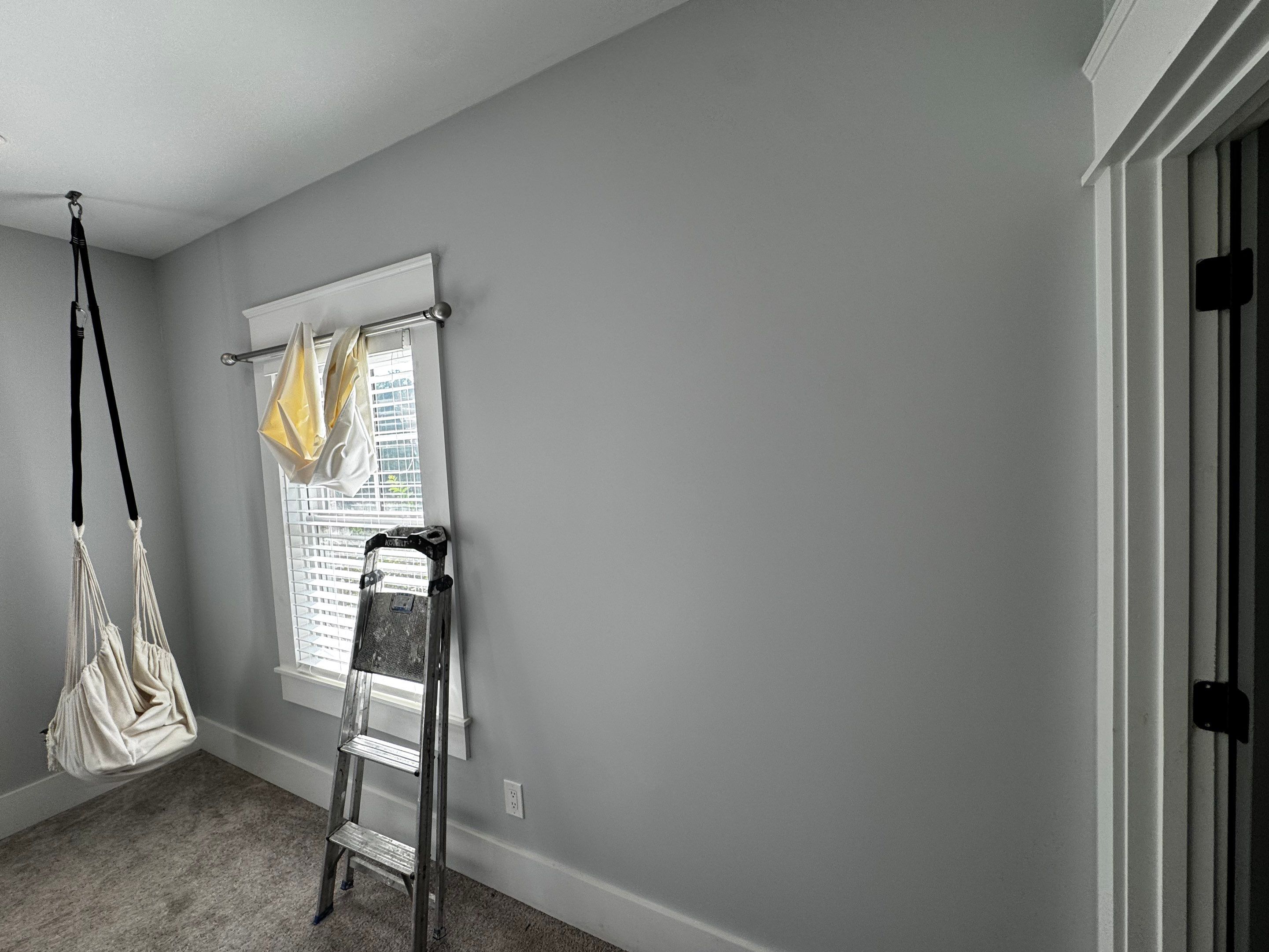 Exterior Column Refinishing and Interior Bedroom Painting in Monroe by PGP Surface Solutions, LLC