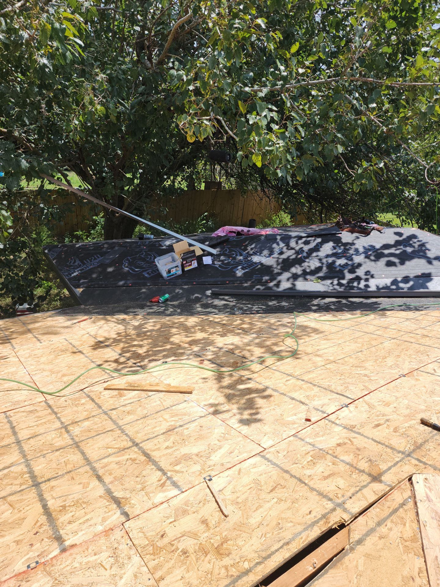 Residential Roofing Installation using Owen's Corning Duration (Lifetime) Shingles by Roof Repair Company