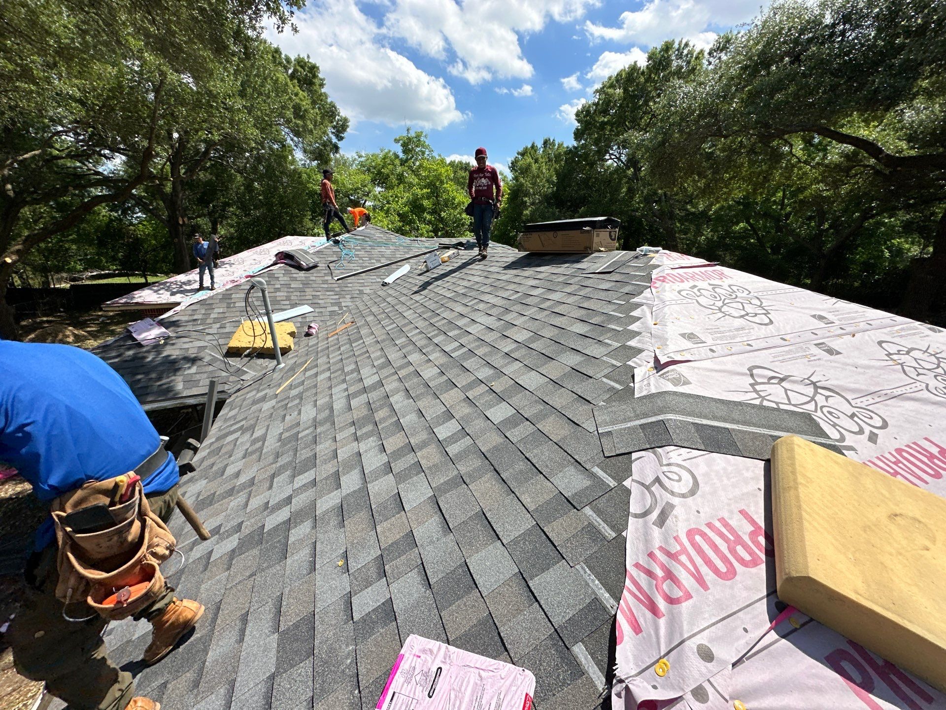 Project in Baytown by Motion Roofing
