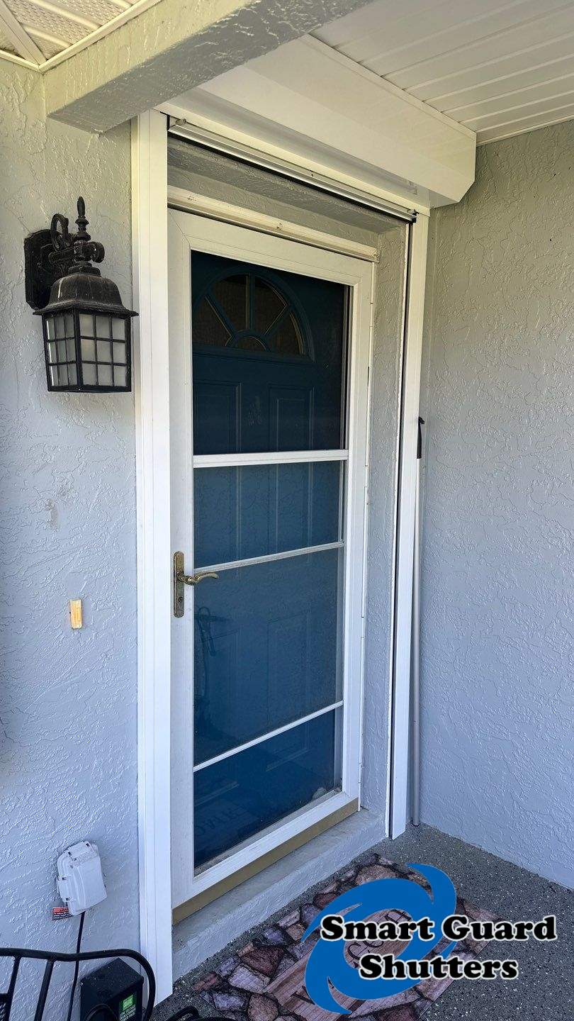 Rolling Shutter in White  by Smart Guard Shutters