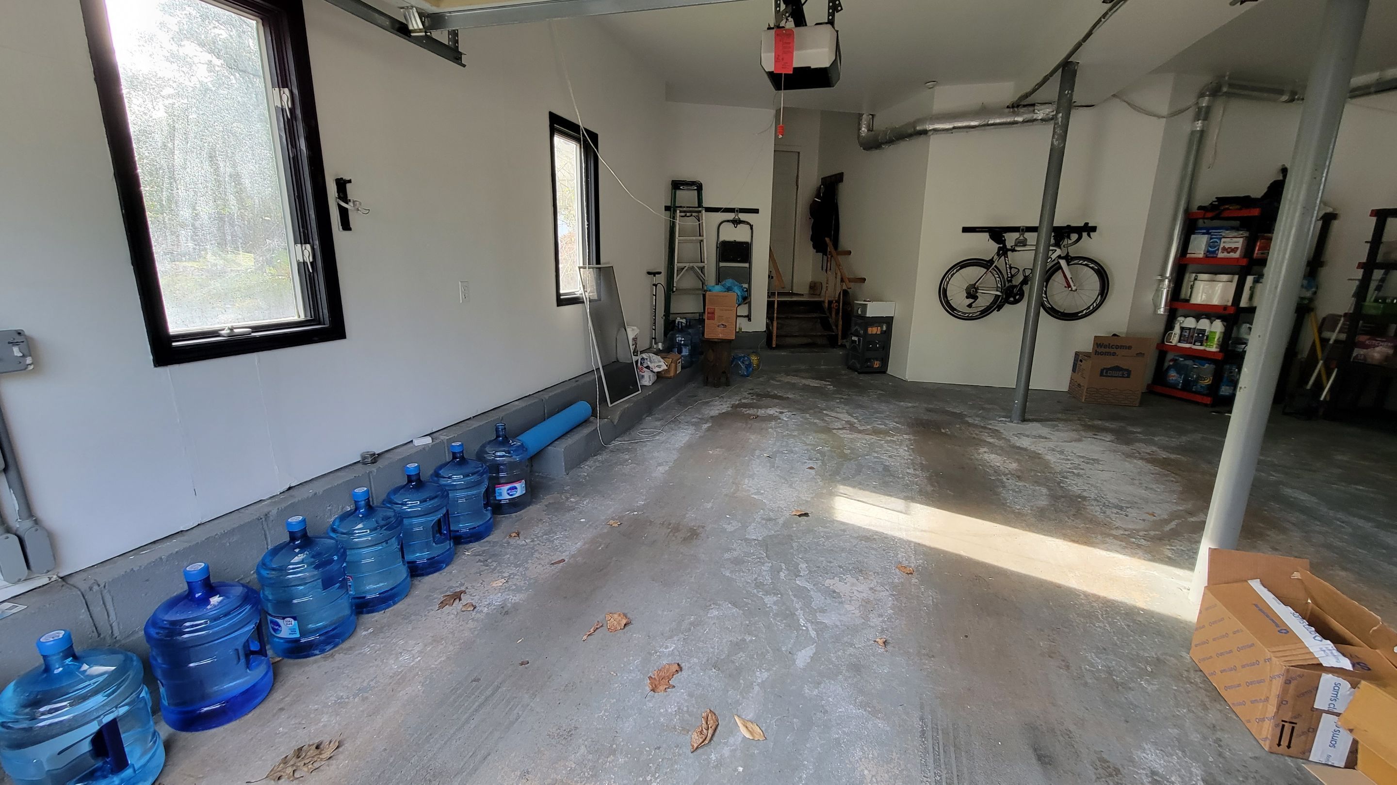 Garage Floor Coating using Penntek in Domino by Spectrum Painting, LLC