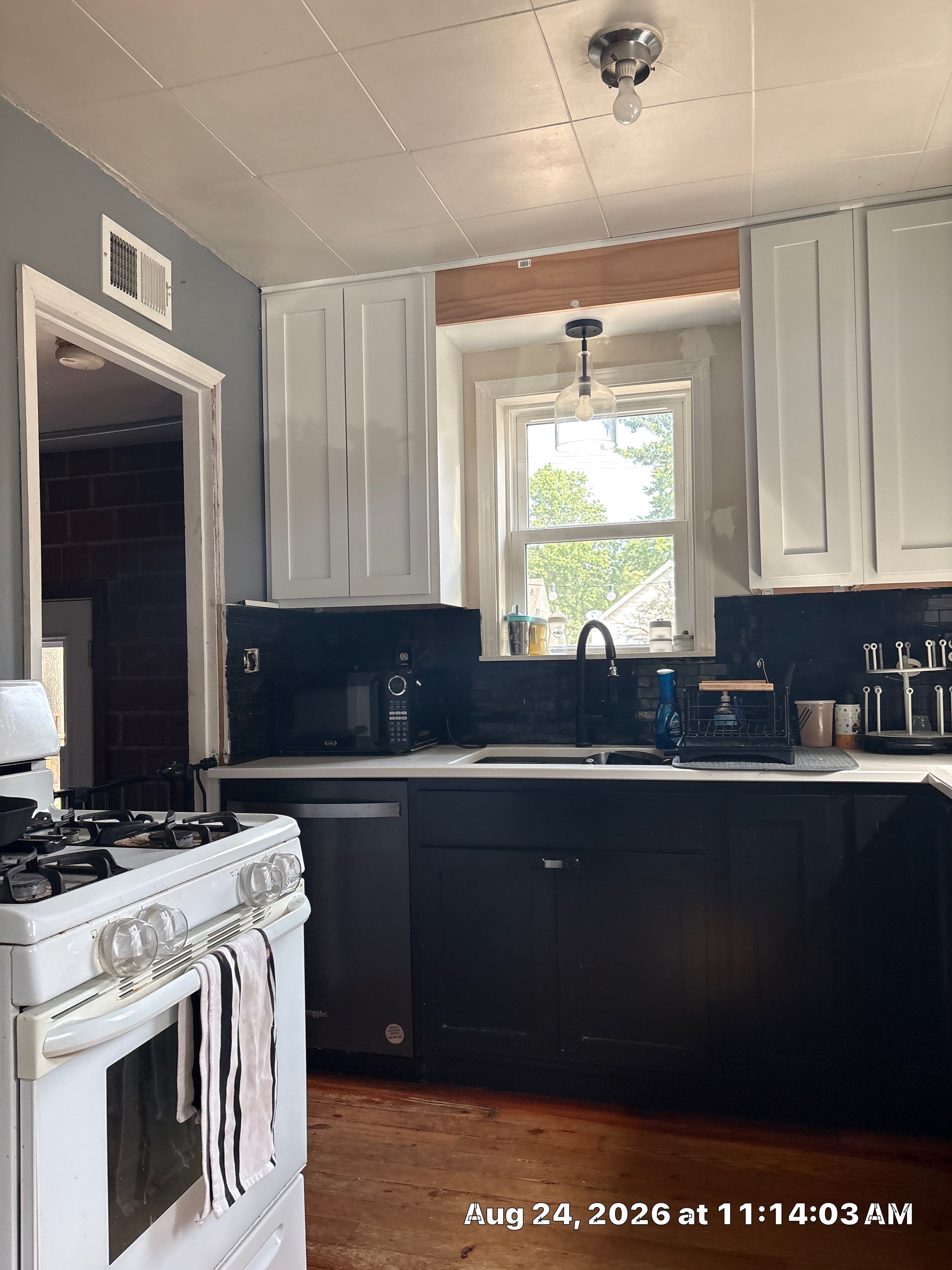 Modern Kitchen Renovation with Two-Tone Cabinetry in Lincoln by CompanyCam Sales Demo
