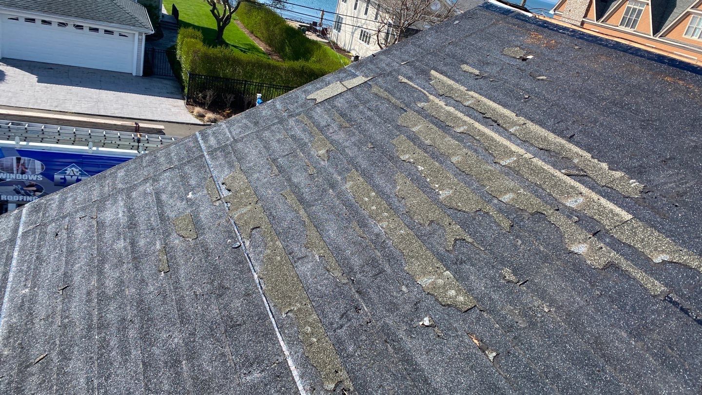 Residential Roofing Installation using Owens Corning Duration Slatestone Gray by A Plus Exterior