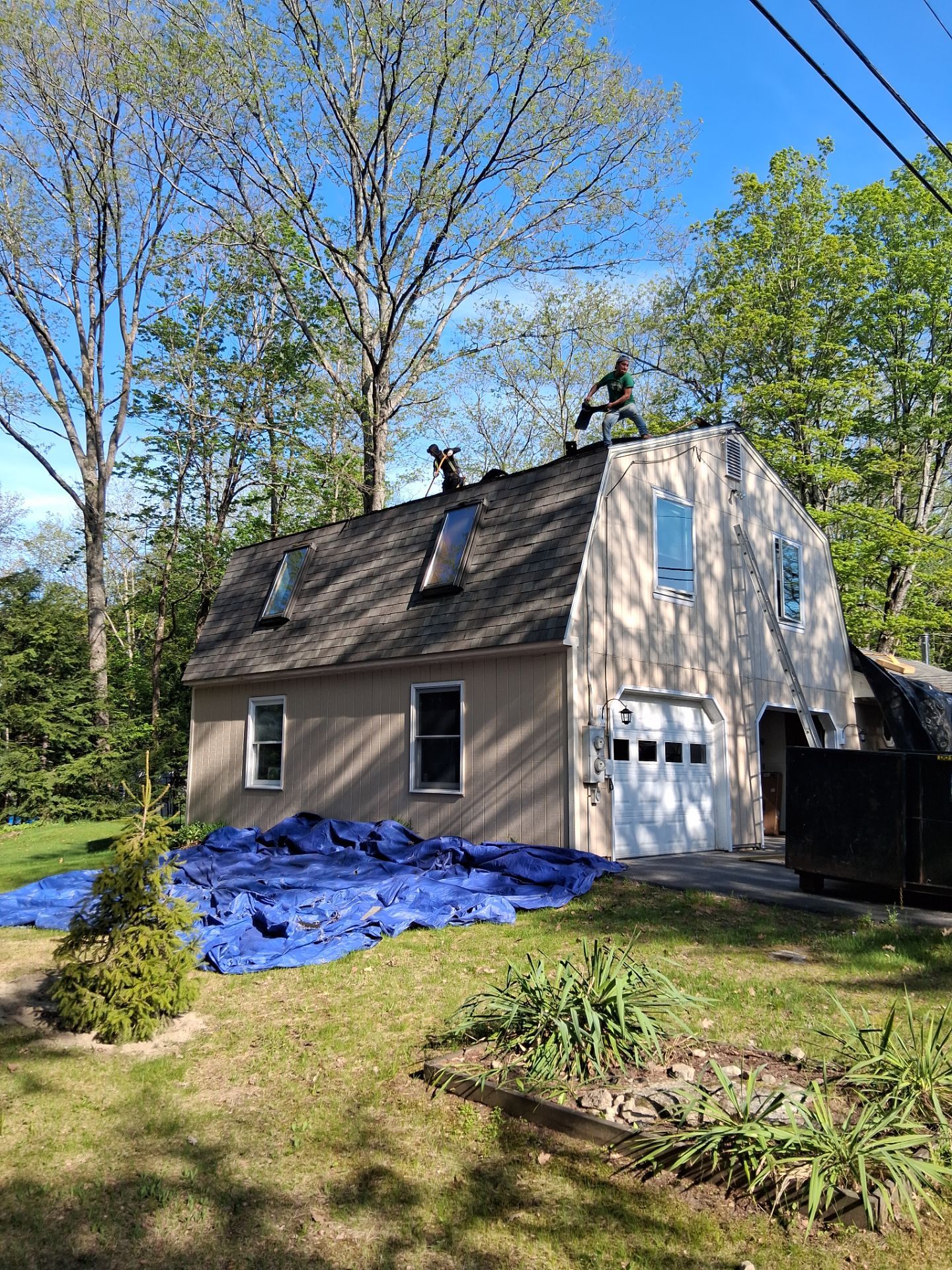 Asphalt Shingle Roof Replacement and Skylight Installation in Newport, NH