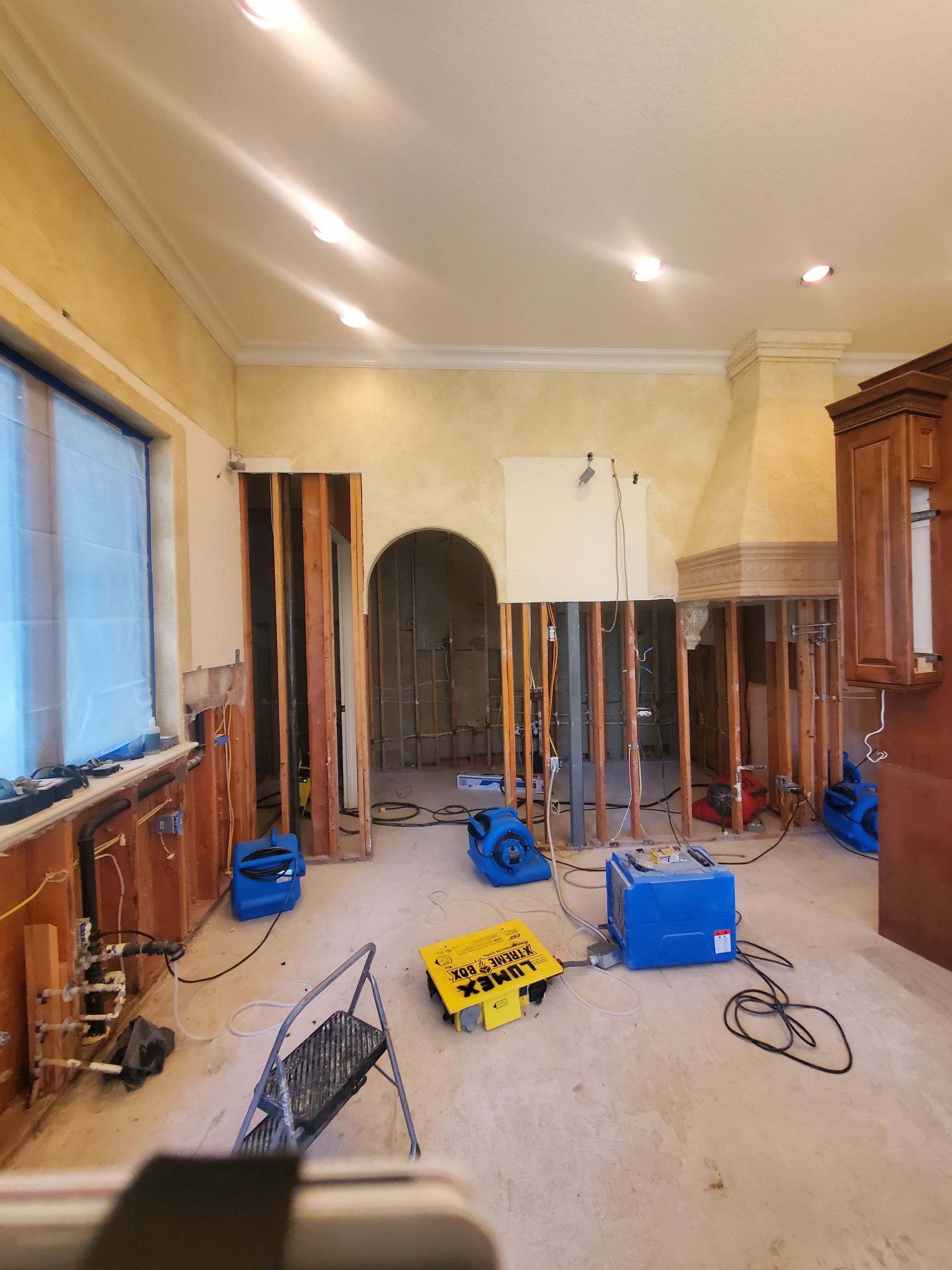 Property Affected by Severe Water Damage by Construction Now LLC
