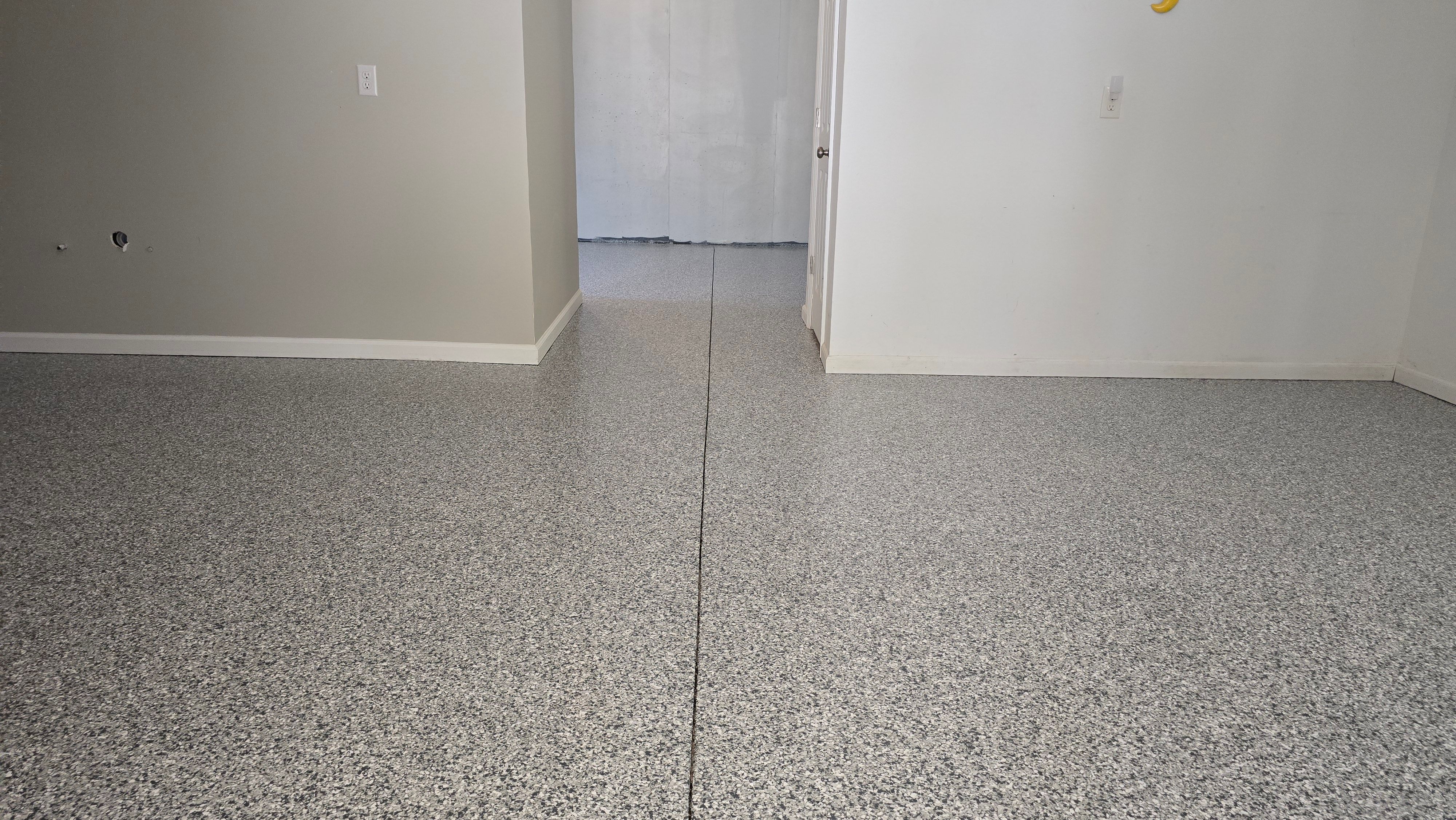 Basement using Gravel by Elite Floor Solutions