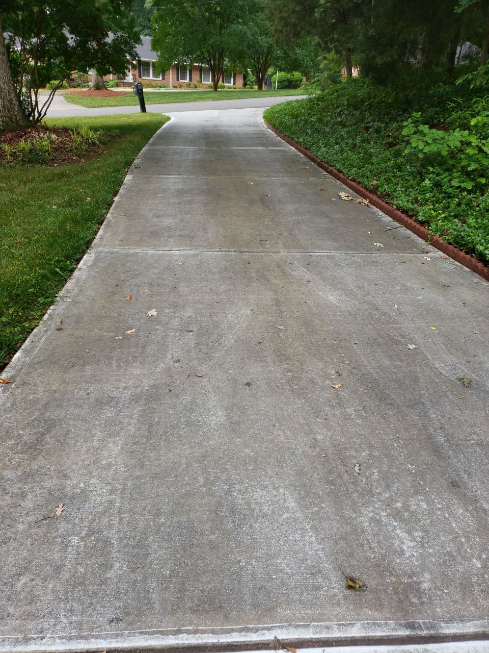 Deck clean using cleaner by G&H Home Tech Pros LLC