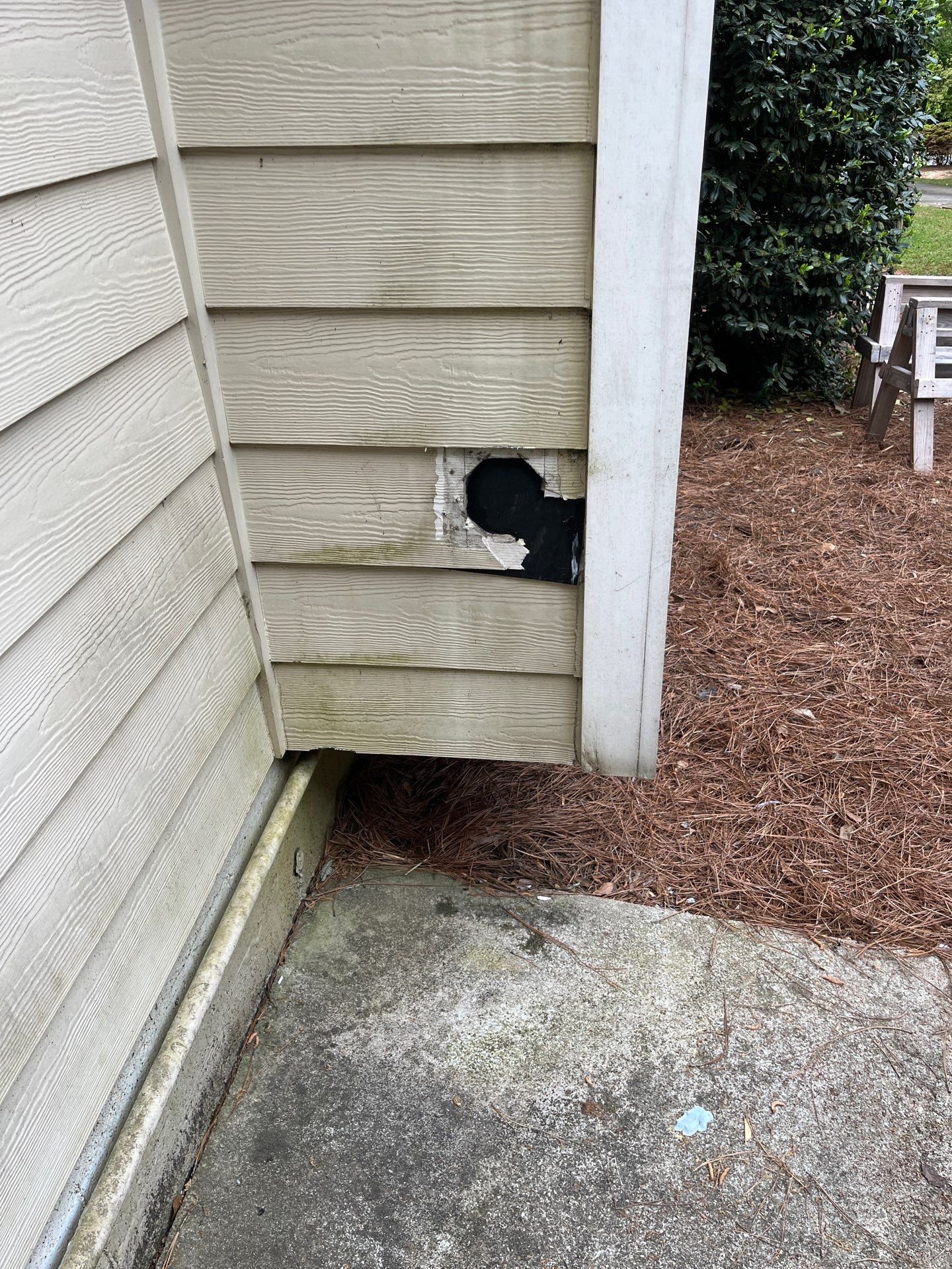 Rotted Wood Replacement and Exterior Painting Using James Hardie & Sherwin Williams SuperPaint by Nelson Exteriors