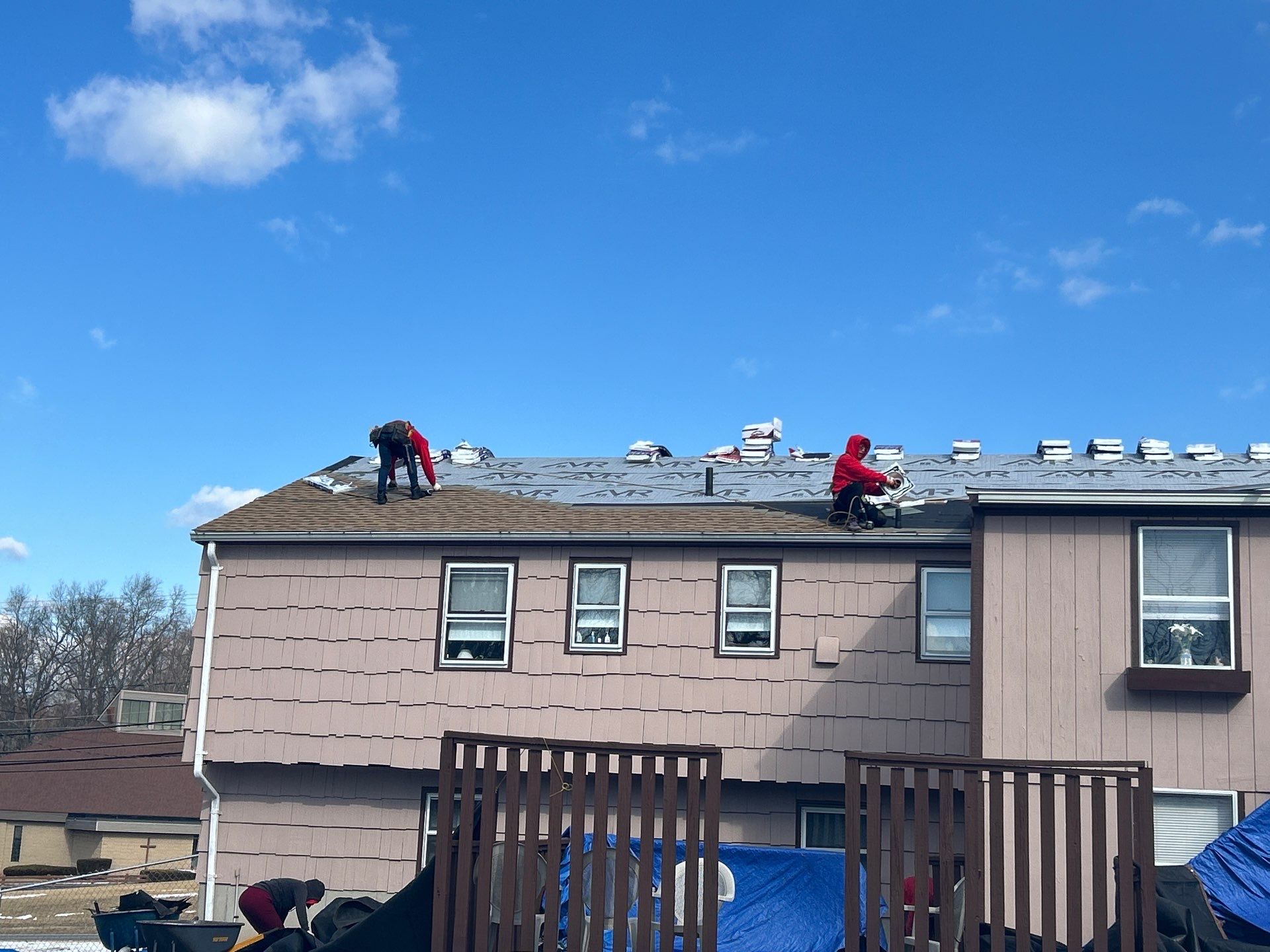 Residential Roofing Repair using GAF by Manny Construction LLC