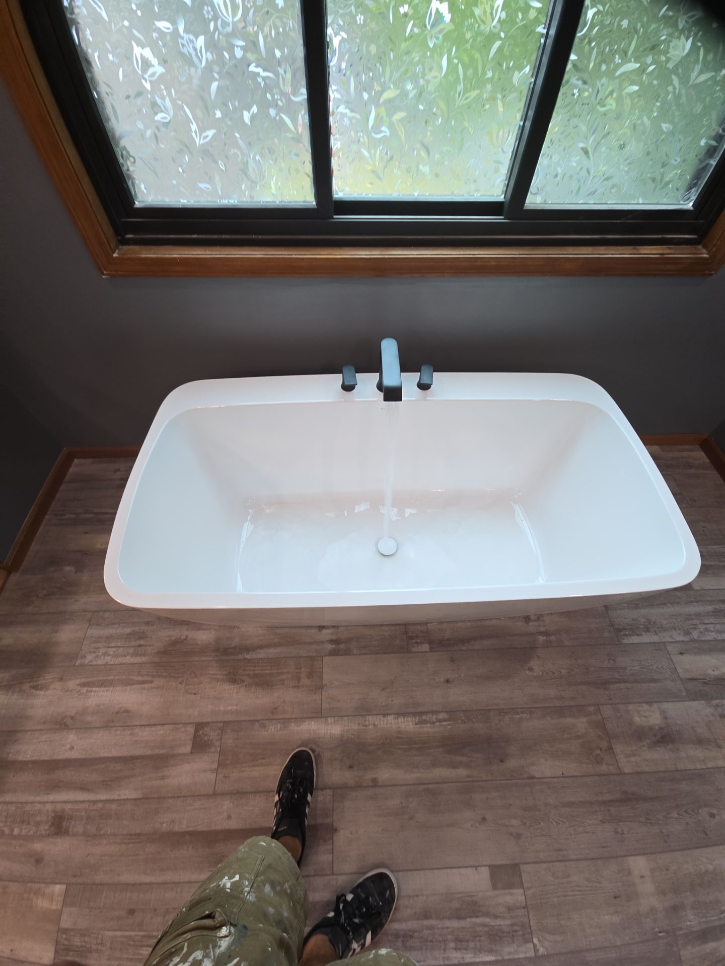 Full bathroom remodel, all new except vanities by The Shower Company