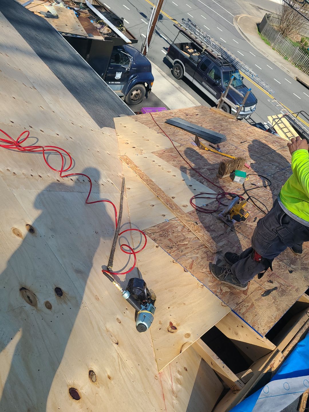 Arlington CertainTeed Landmark Pro Roof in Max Def Moire Black by RM Banning, Inc.