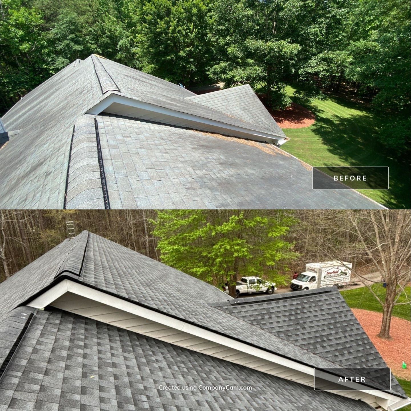 Roof Replacement by Deerfield Roofing LLC