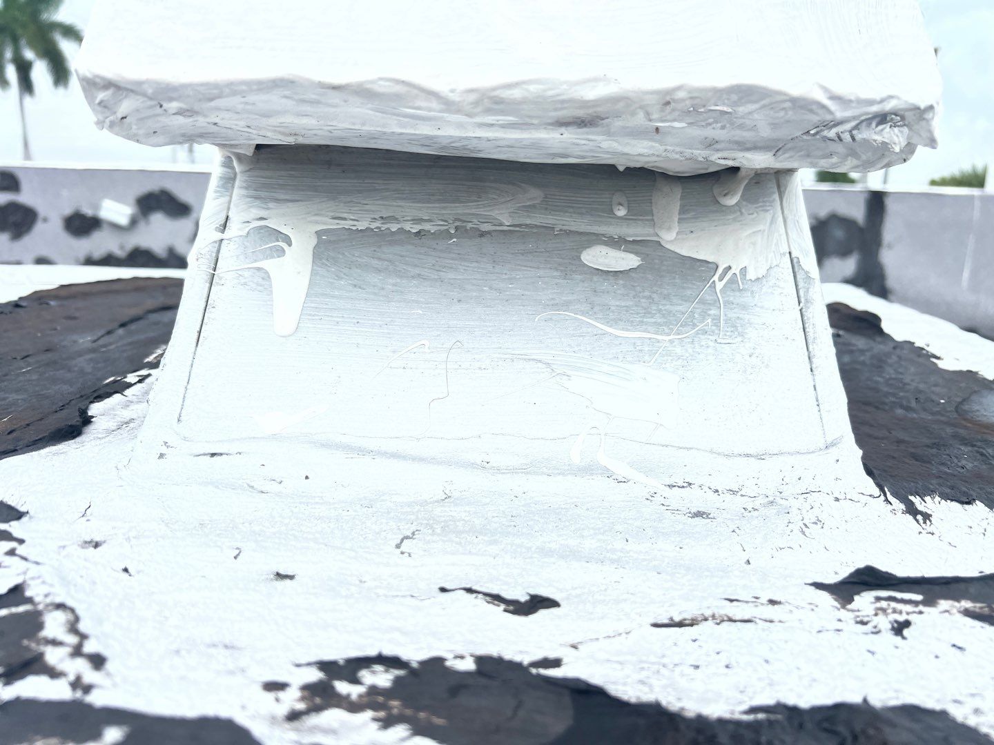 Commercial Roofing Repair using Roof Sealant by Four Peaks Roofing