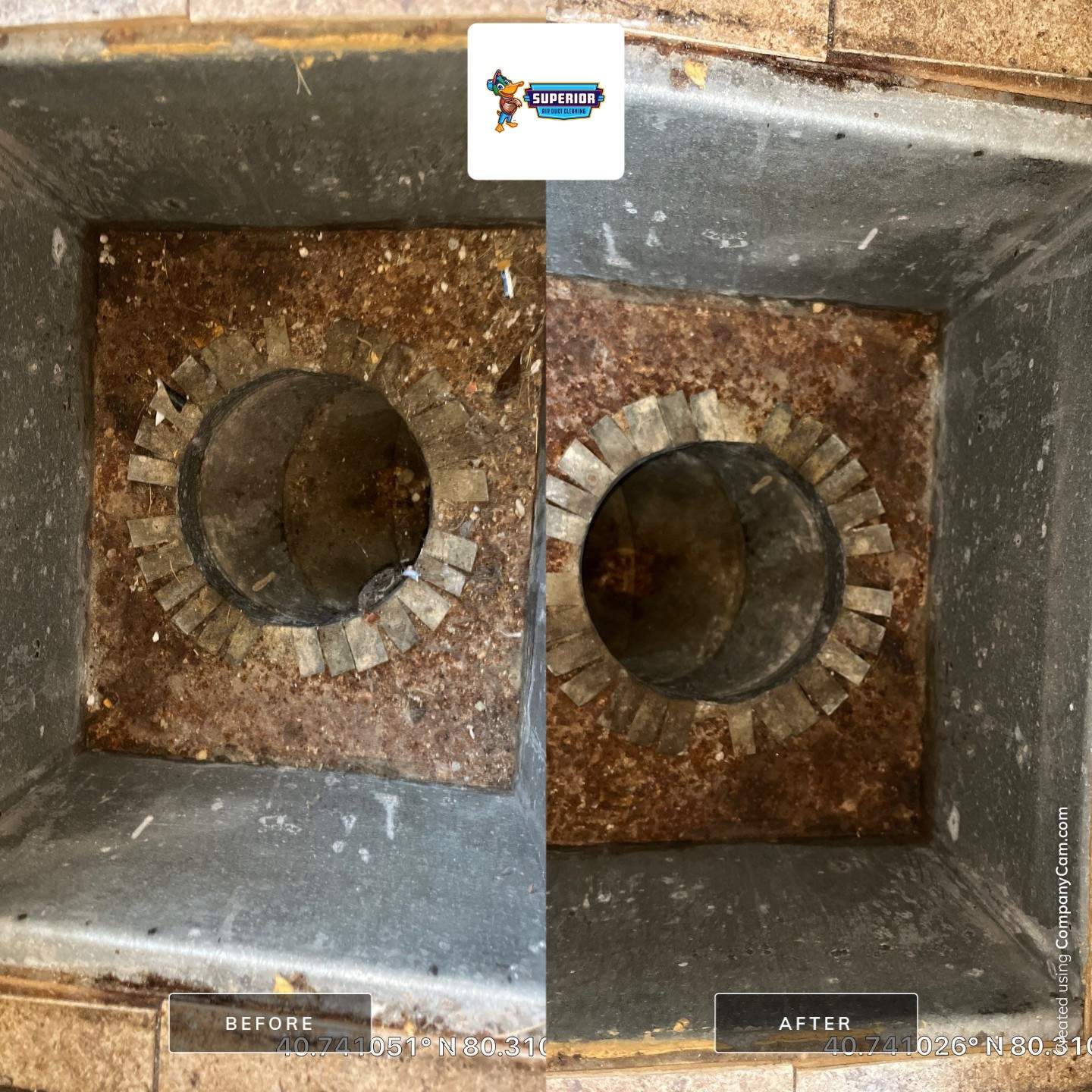 Air Duct Cleaning With a Vacuum Truck in New Brighton, PA by Superior Air Duct Cleaning