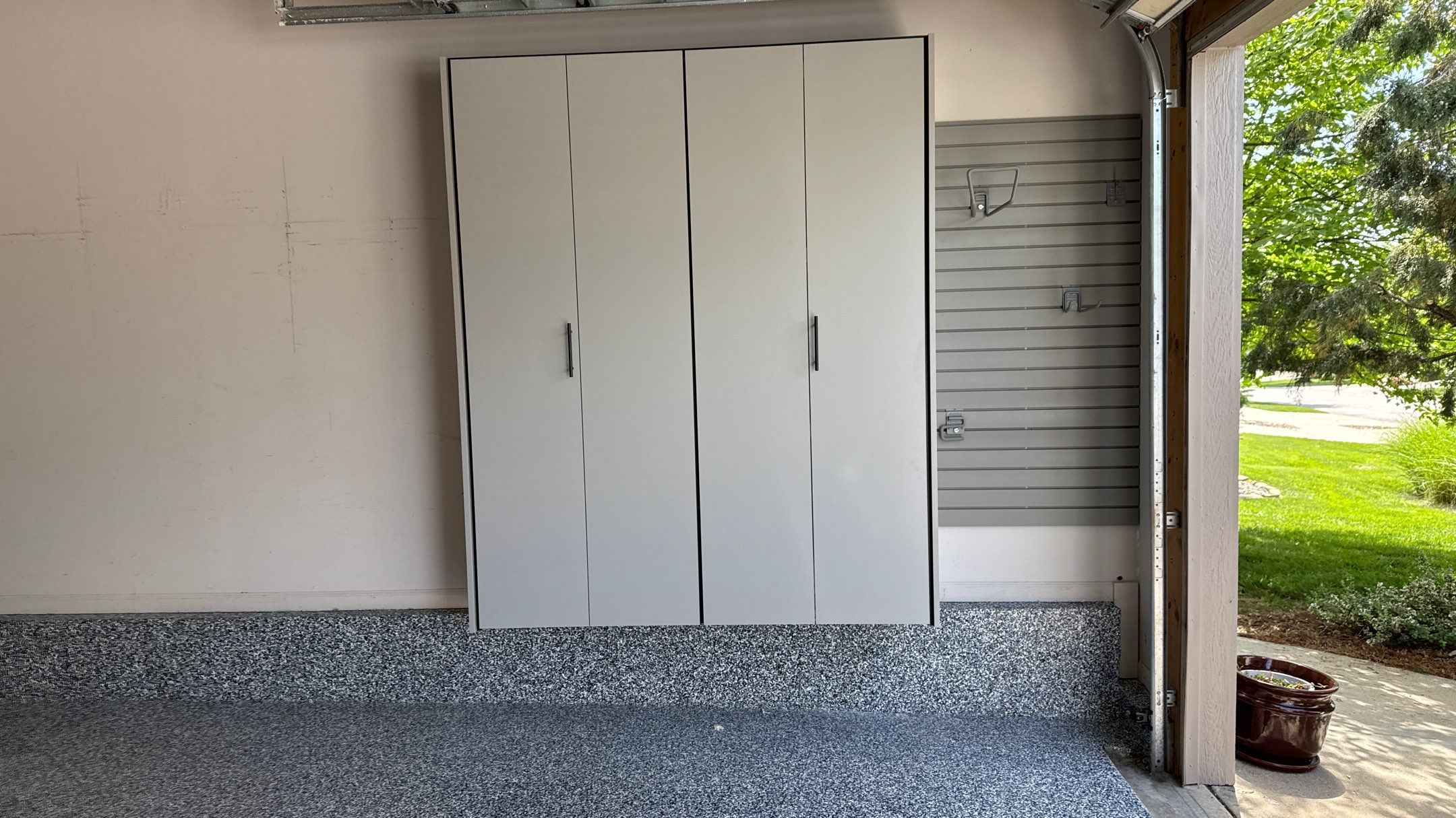 Johns Full Garage Transformation by Banner Garage