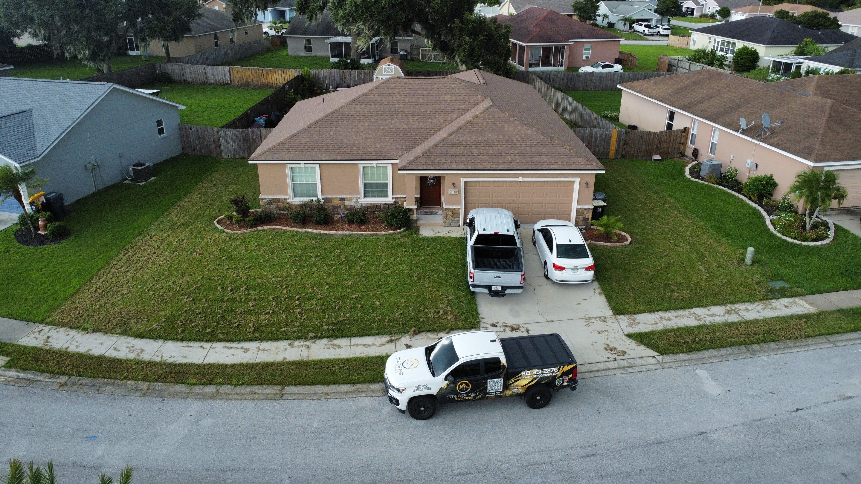 Roof Replacement in Mulberry, FL by Steadfast Roofing 