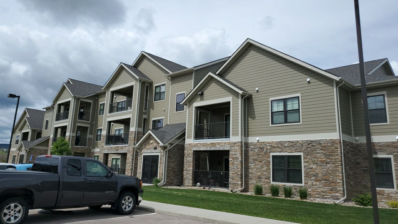 Spearfish Apartments get Impact Resistant Shingles by Weather-Tite Exteriors LLC