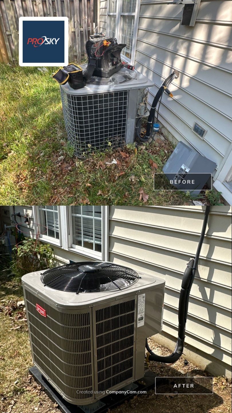 Central Air Conditioning&Gas Furnace Installation using Bryant by Pro Sky Services