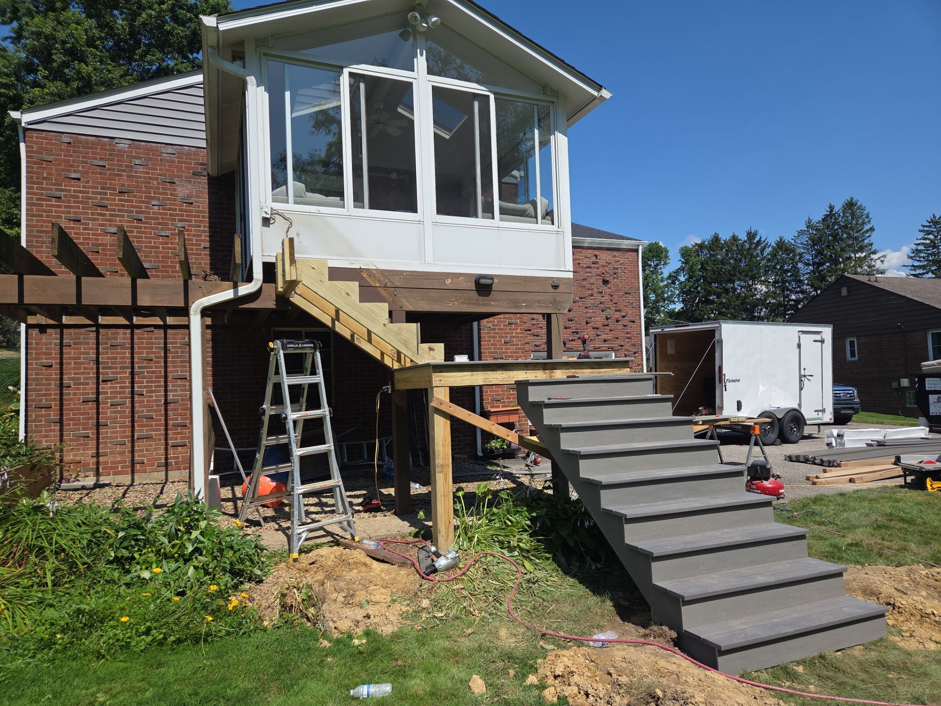 Re-deck  by Cousins Roofing Siding & Decks