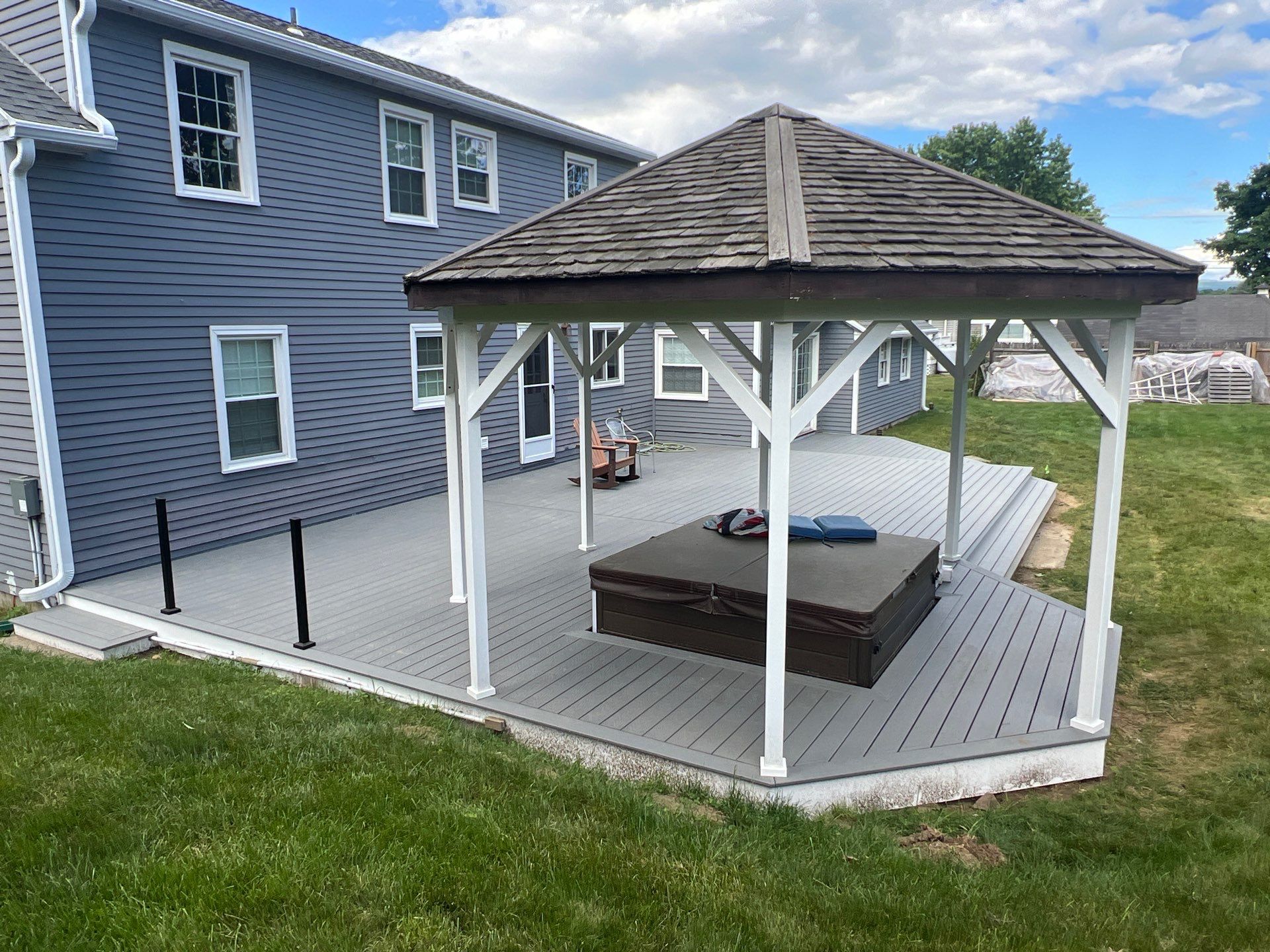 Deck Repair using Trex Select Decking by Chagnon Building & Remodeling LLC