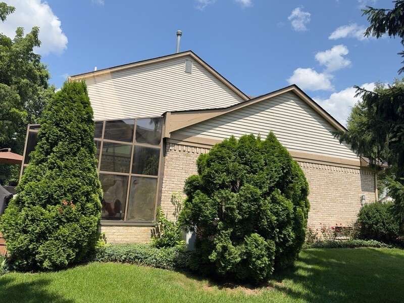 Siding Replacement using Alside D5" Flagship Brown by 180 Contractors