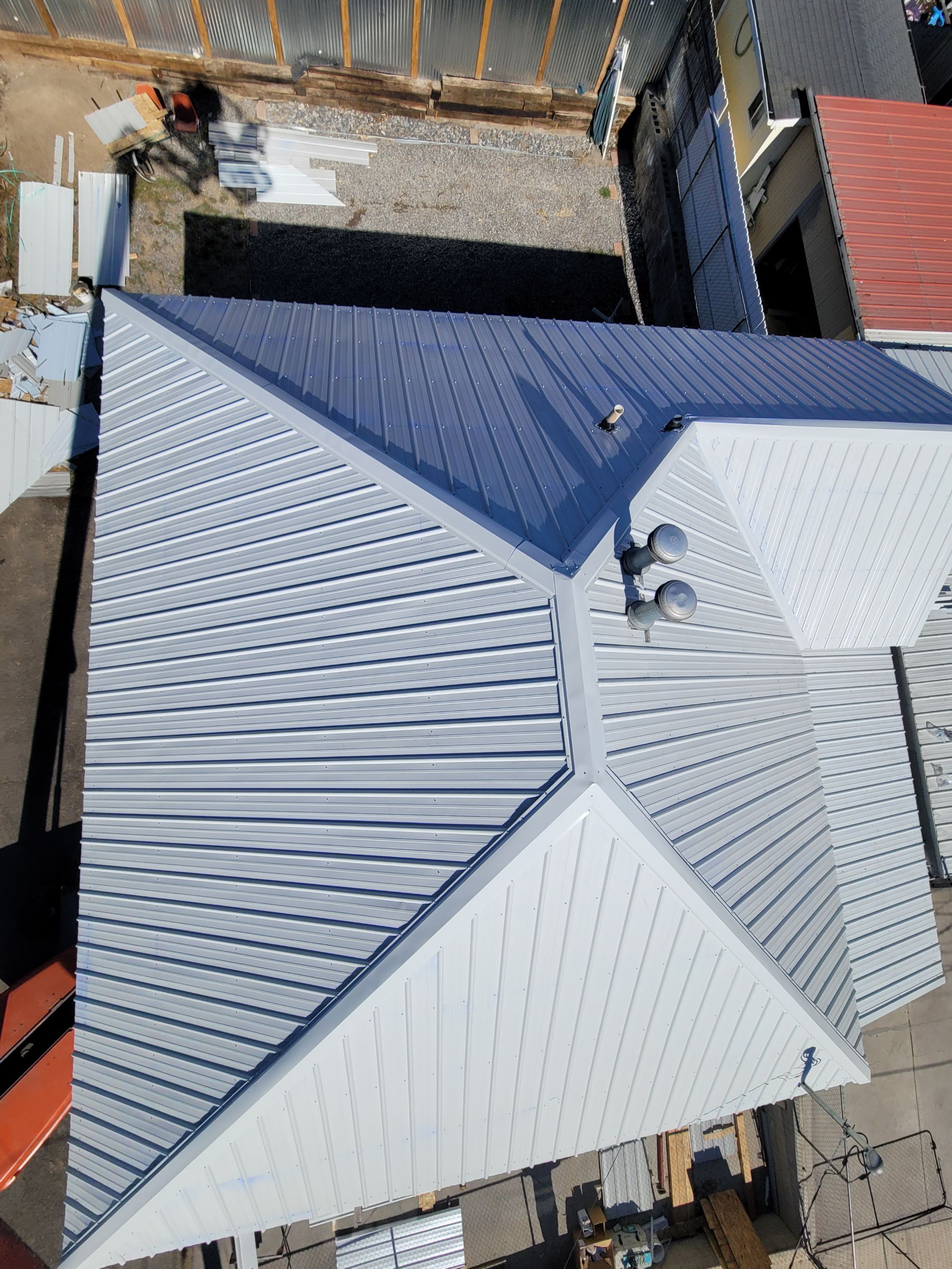 Residential Roofing Installation using Delta Metals by Bros Roofing