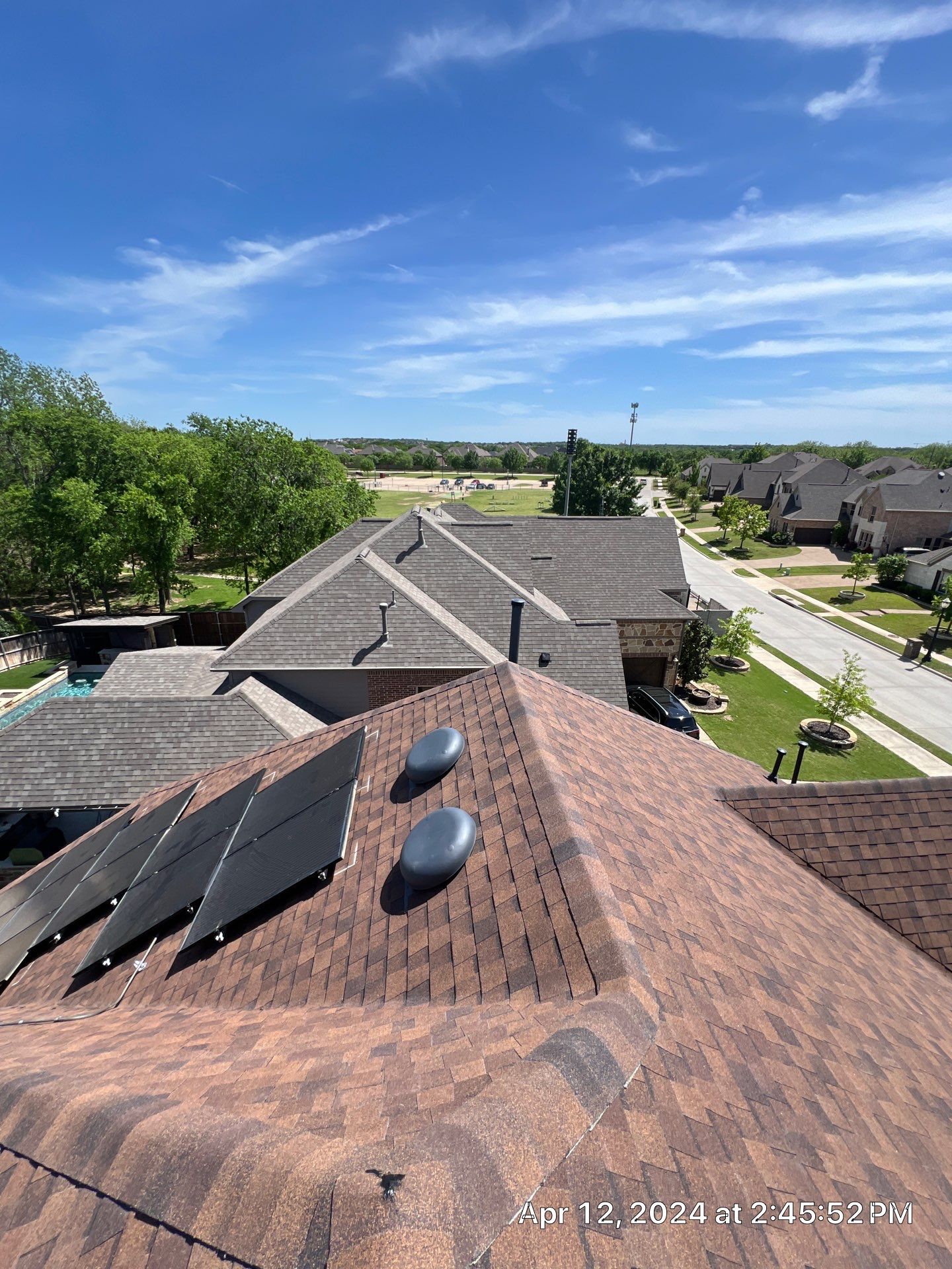 D&R Trophy Club, Tx using Solar Panels by Sunaura Solar