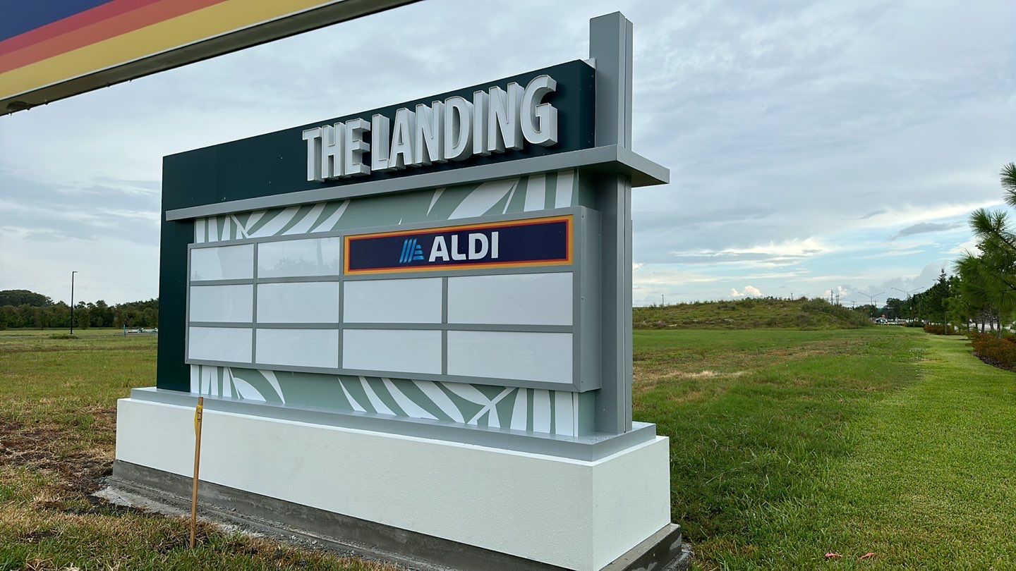 Monument Signs for The Landing by SignCrafters