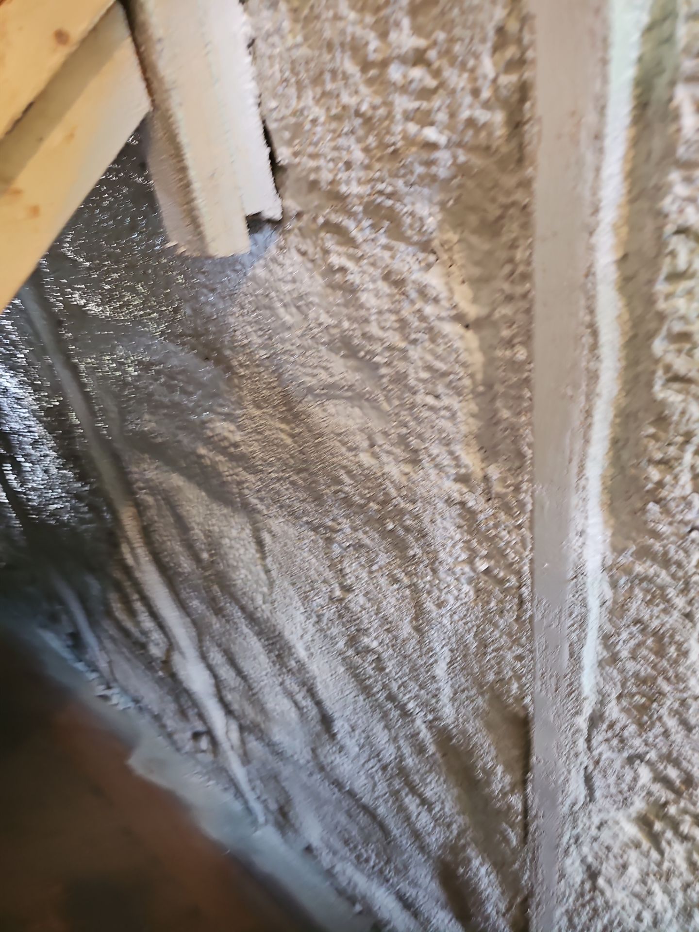 Attic Insulation using Closed Cell Spray Foam by NYS Foam & Energy