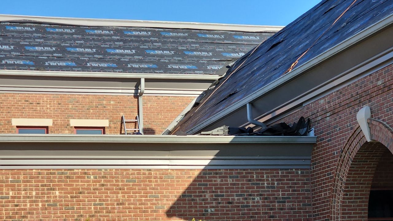 Commercial Roofing Installation using High Grade Asphalt Shingles by Carolina Trophy Roofs
