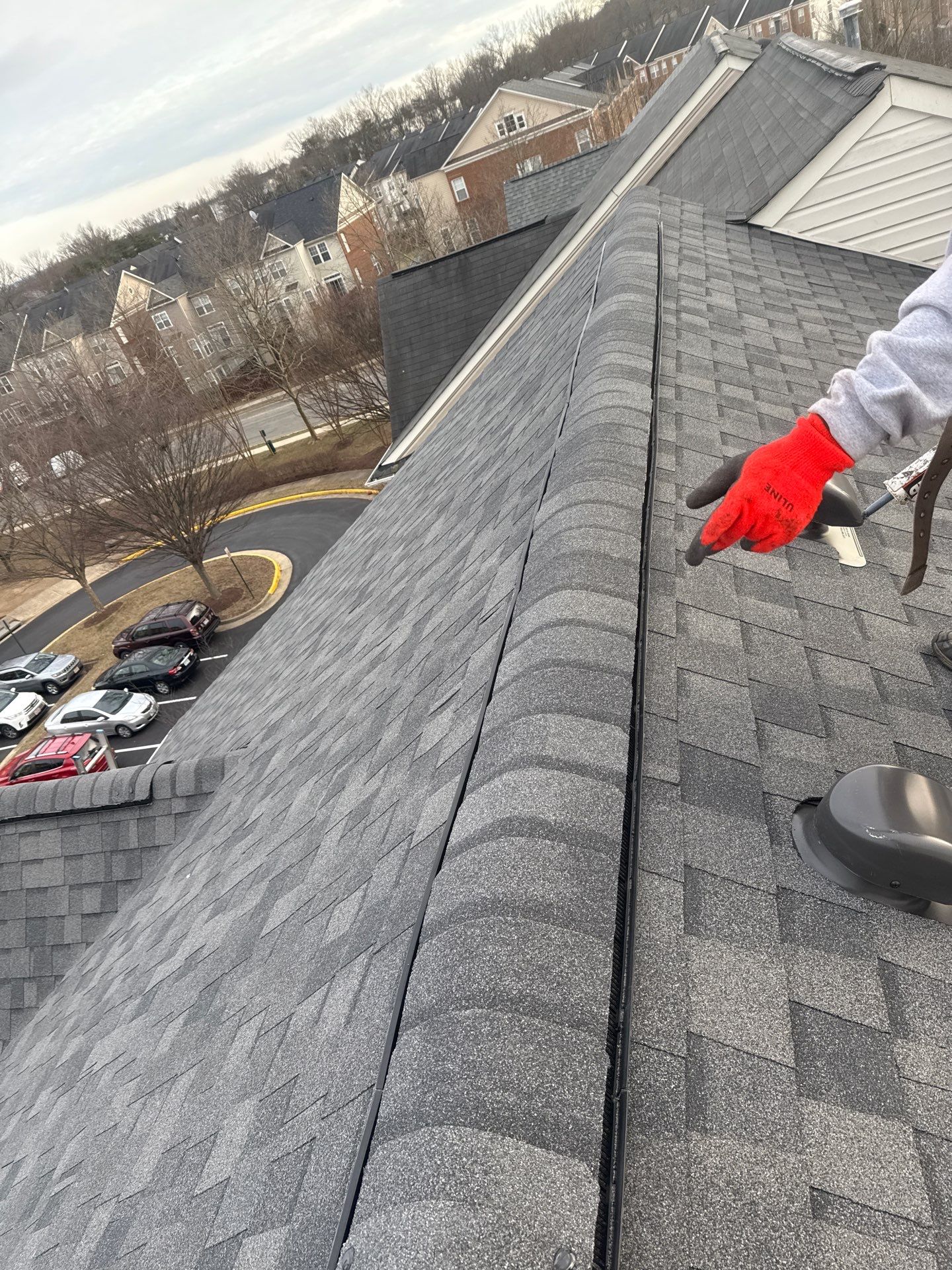 Broadlands: Residential Roof Replacement with CertainTeed Landmark Pro in Max Def Pewterwood by RM Banning, Inc.