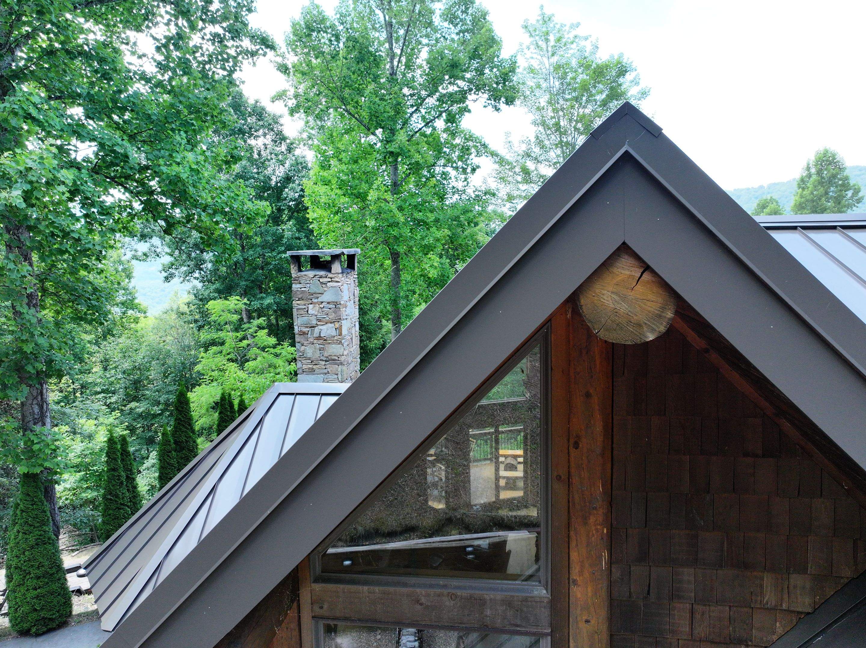 Burnished Slate Standing Seam by Omnia Roofing