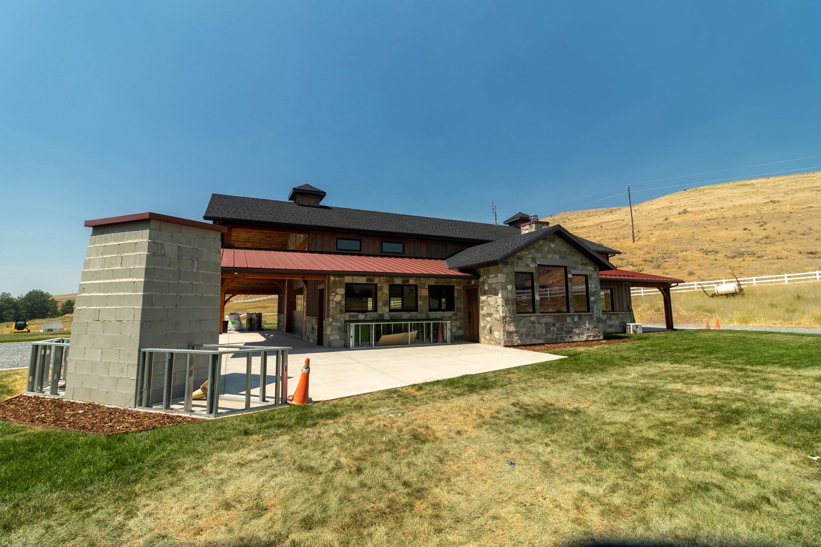 Wood Barn - Exterior by Garner Construction