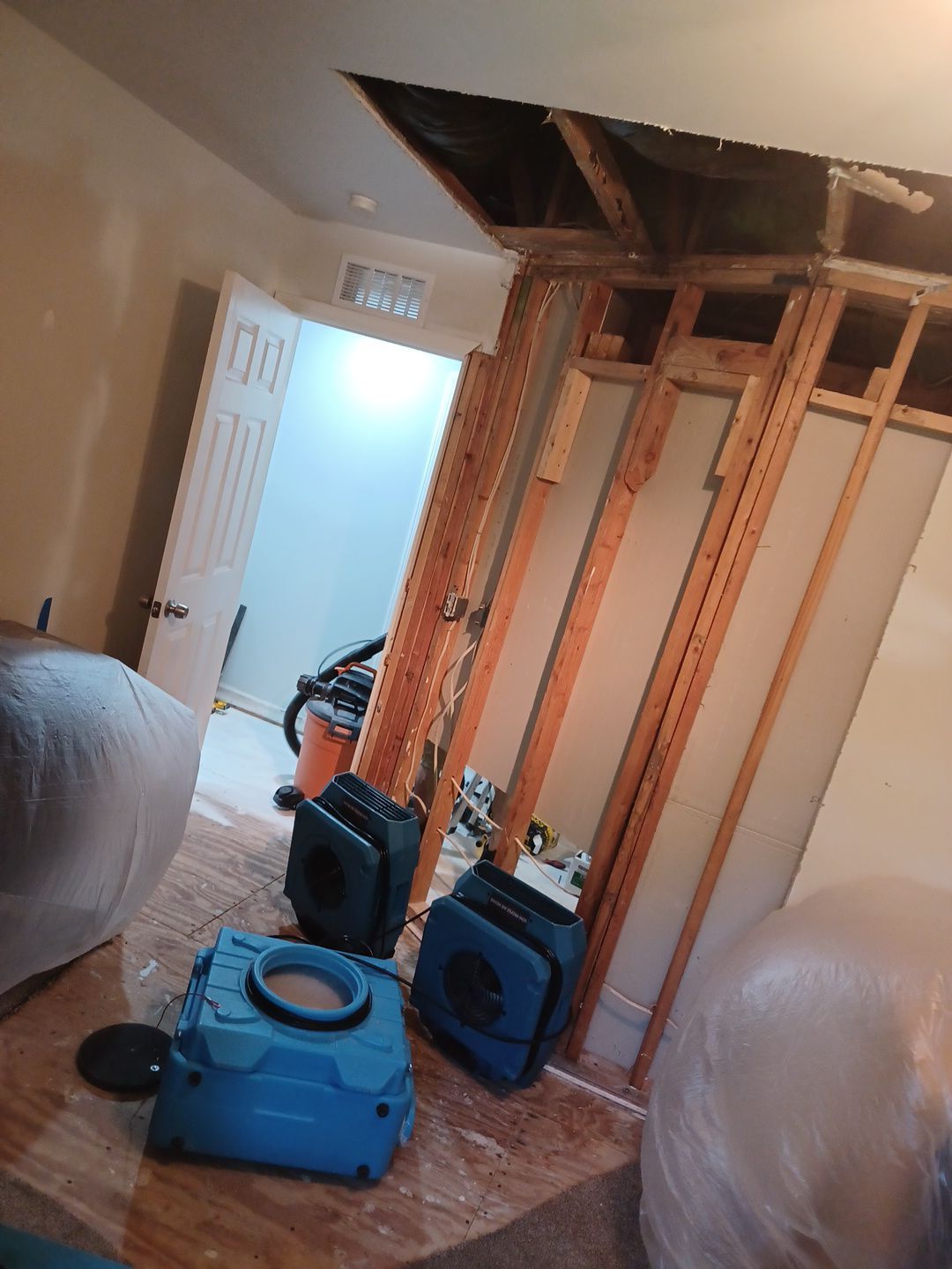 Project in West Bloomfield by EzDry Water Mitigation & Property Restoration