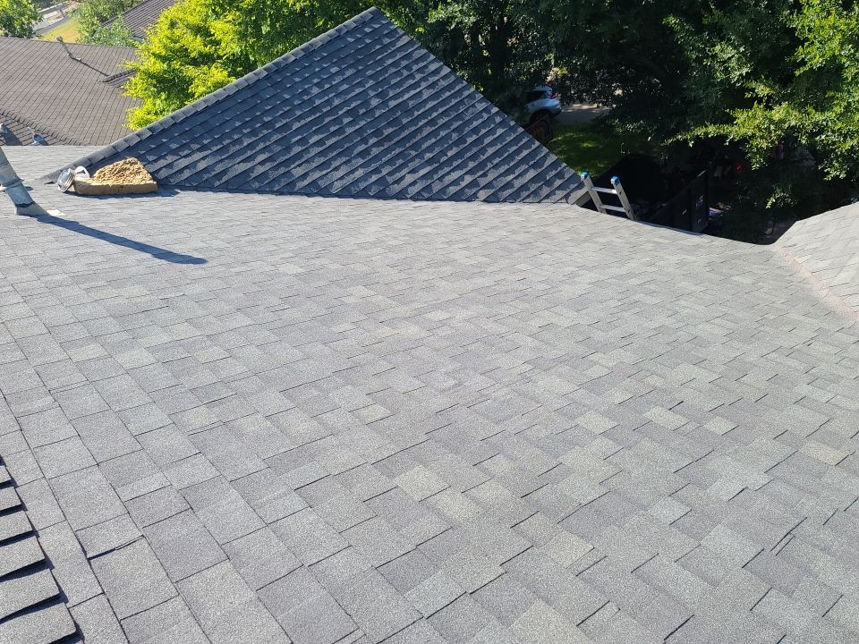 Architectural Shingle Roof Replacement and Exterior Restoration in Round Rock by Caliber Restoration LLC
