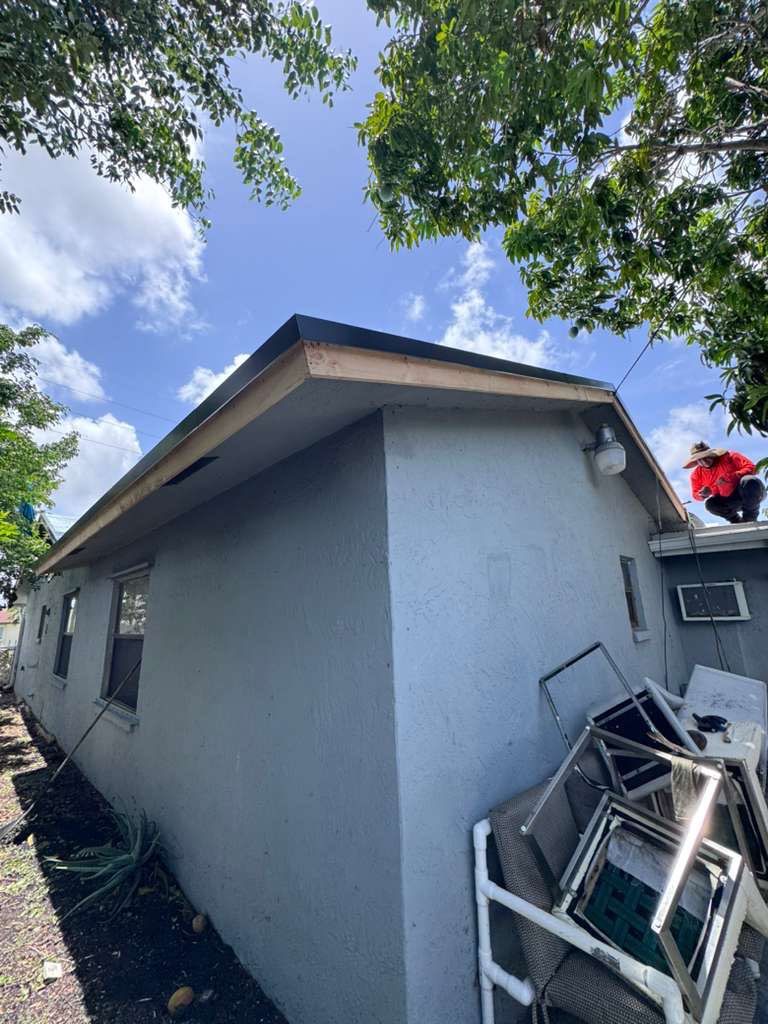 Full Architectural Shingle and Flat Roof Replacement in Pompano Beach by Art's Roofing & Construction