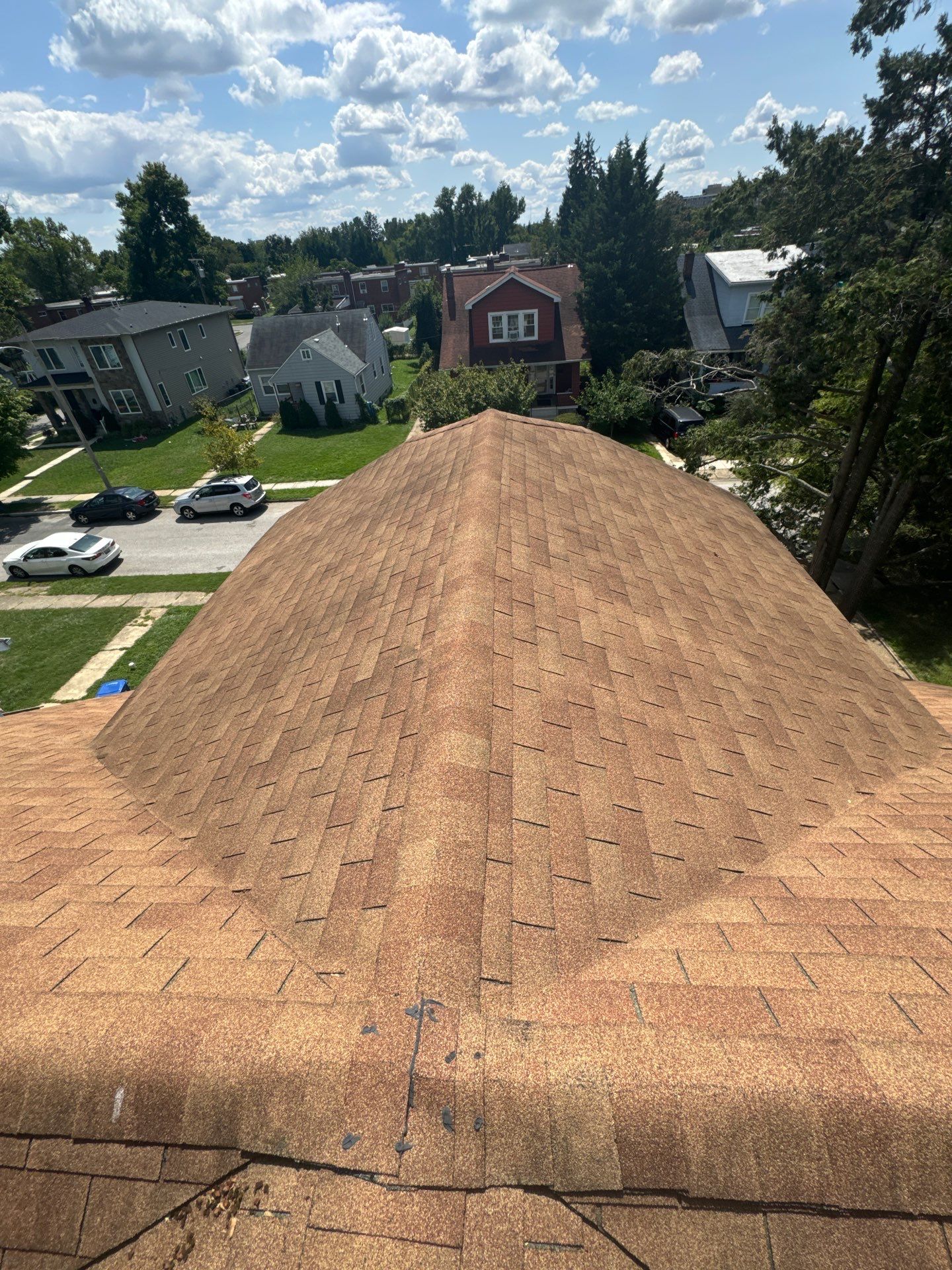Re-Roof in Pikesville by Potomac Custom Remodeling 
