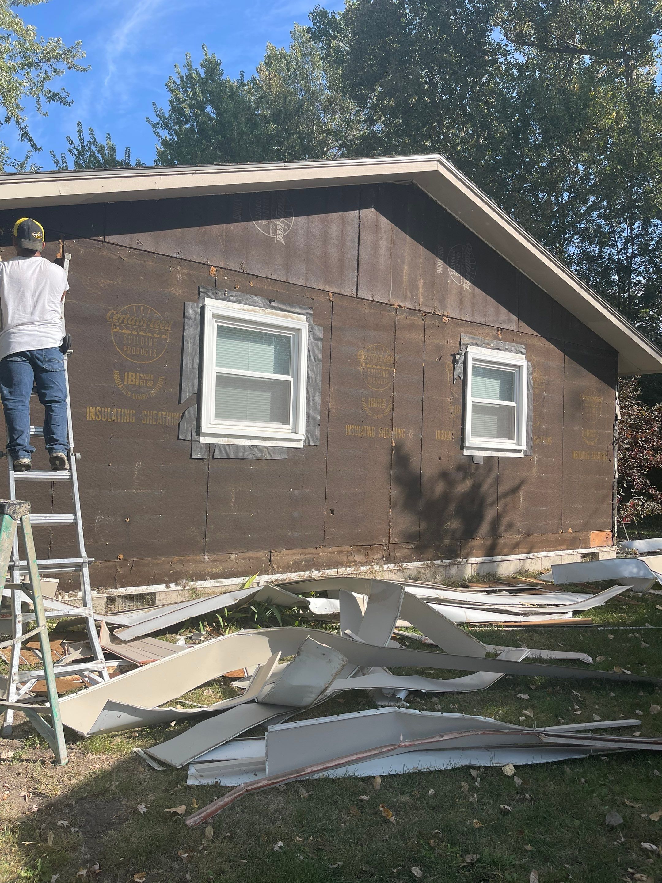 Siding Installation using Vinyl Siding by Lightning Exteriors