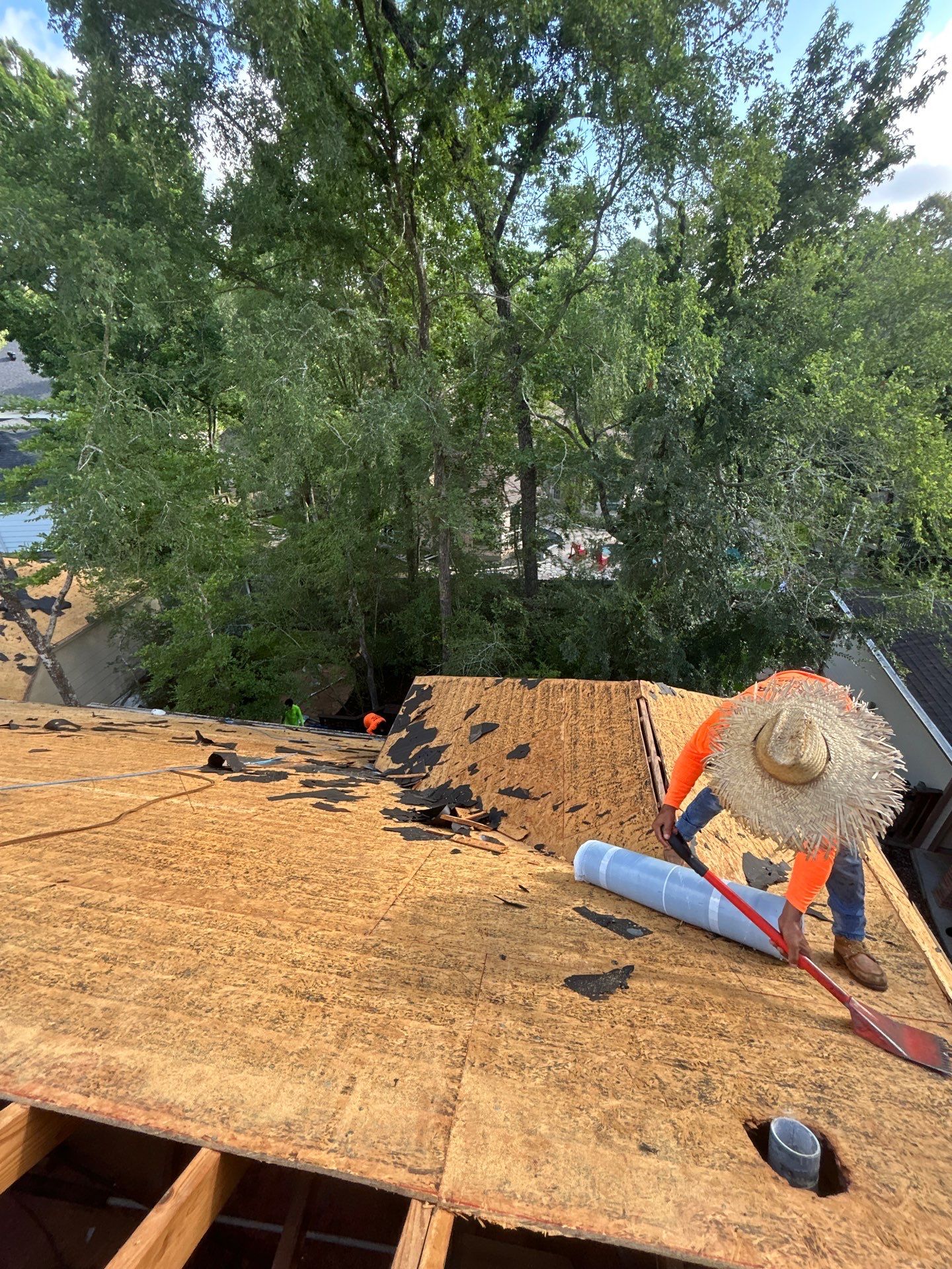 Roof Replacement Spring by Roof Repair Company
