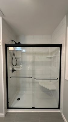Tub to Walk-In Shower Installation in Grimswold, CT 