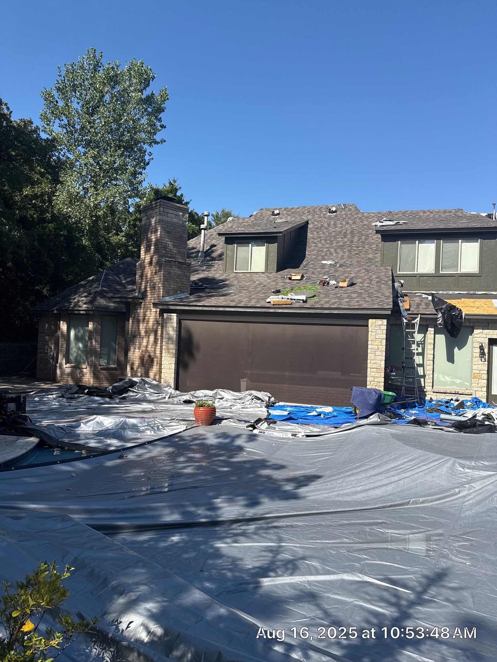 Residential Roofing Installation using IKO by Castillo Roofing